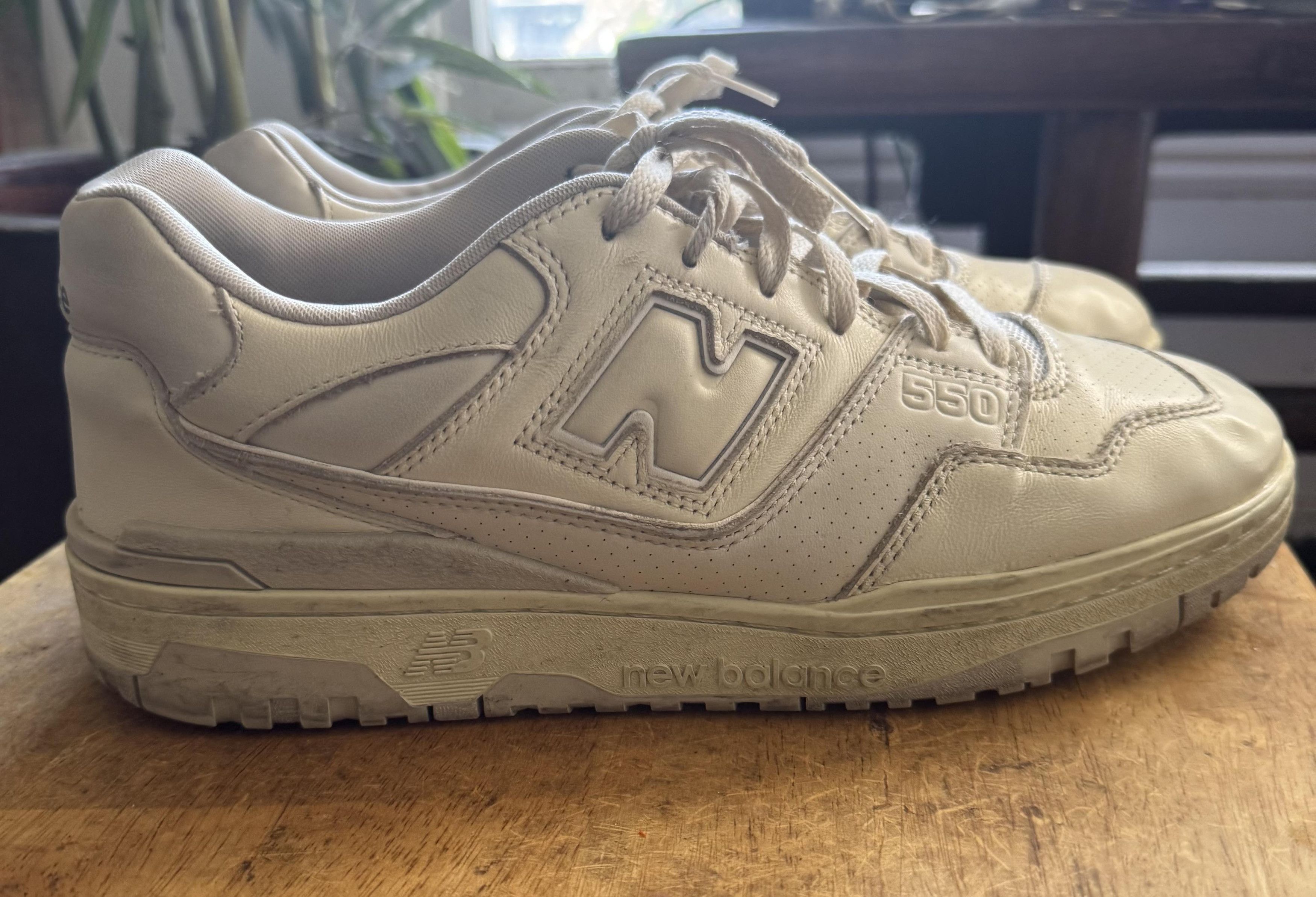 Auralee × New Balance 550 Ecru Size US 10.5 / EU 43-44 - 1 Thumbnail