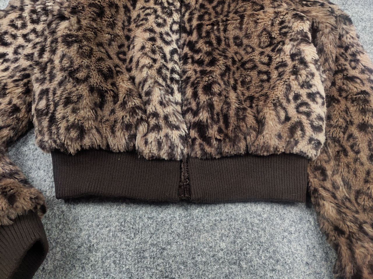 If Six Was Nine Vintage Y2K LGB Style Leopard hysteric Fur Hooded Jacket Size S / US 4 / IT 40 - 6 Thumbnail