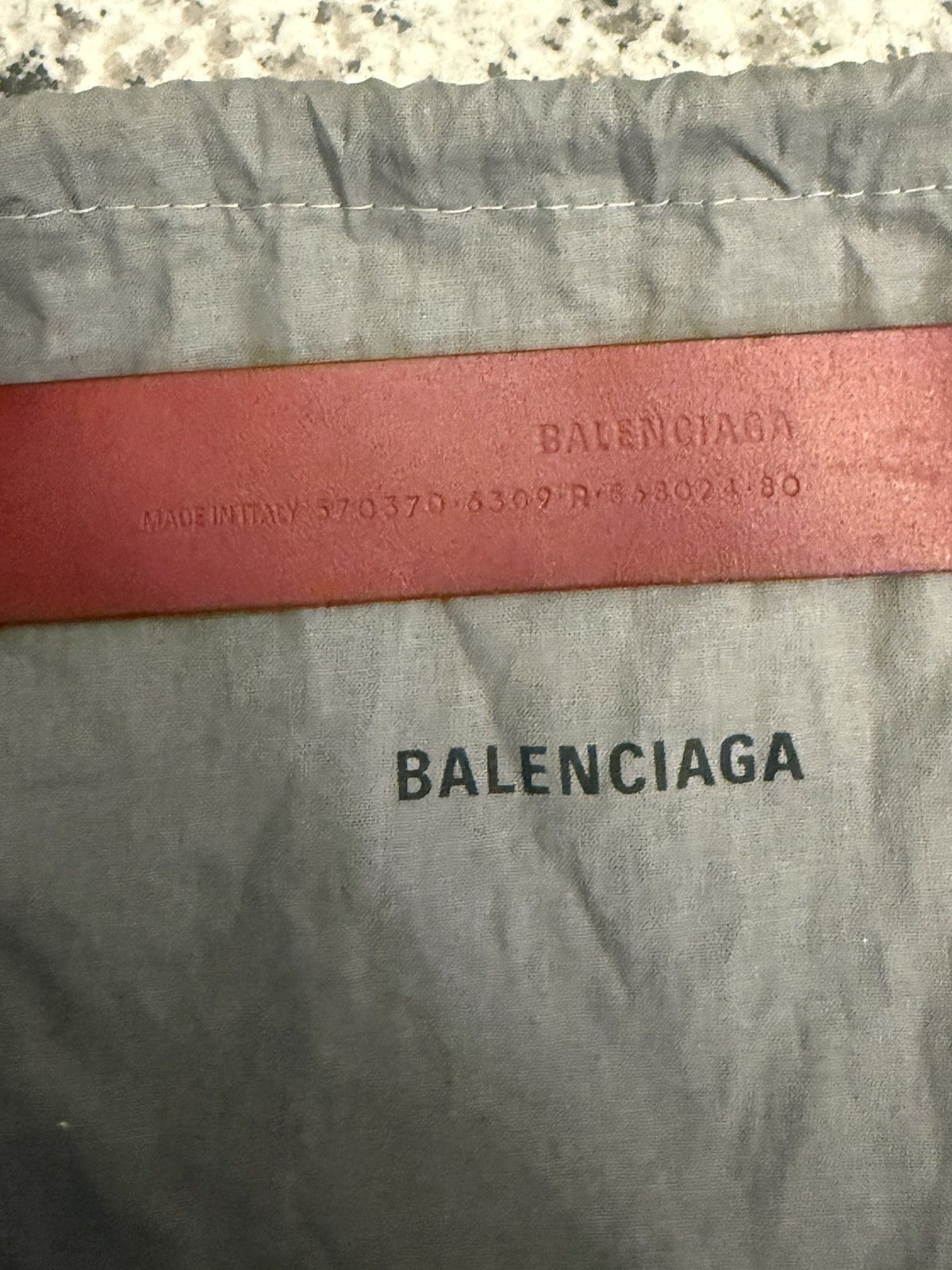 Balenciaga Balenciaga Belt Size 30 - 3 Thumbnail