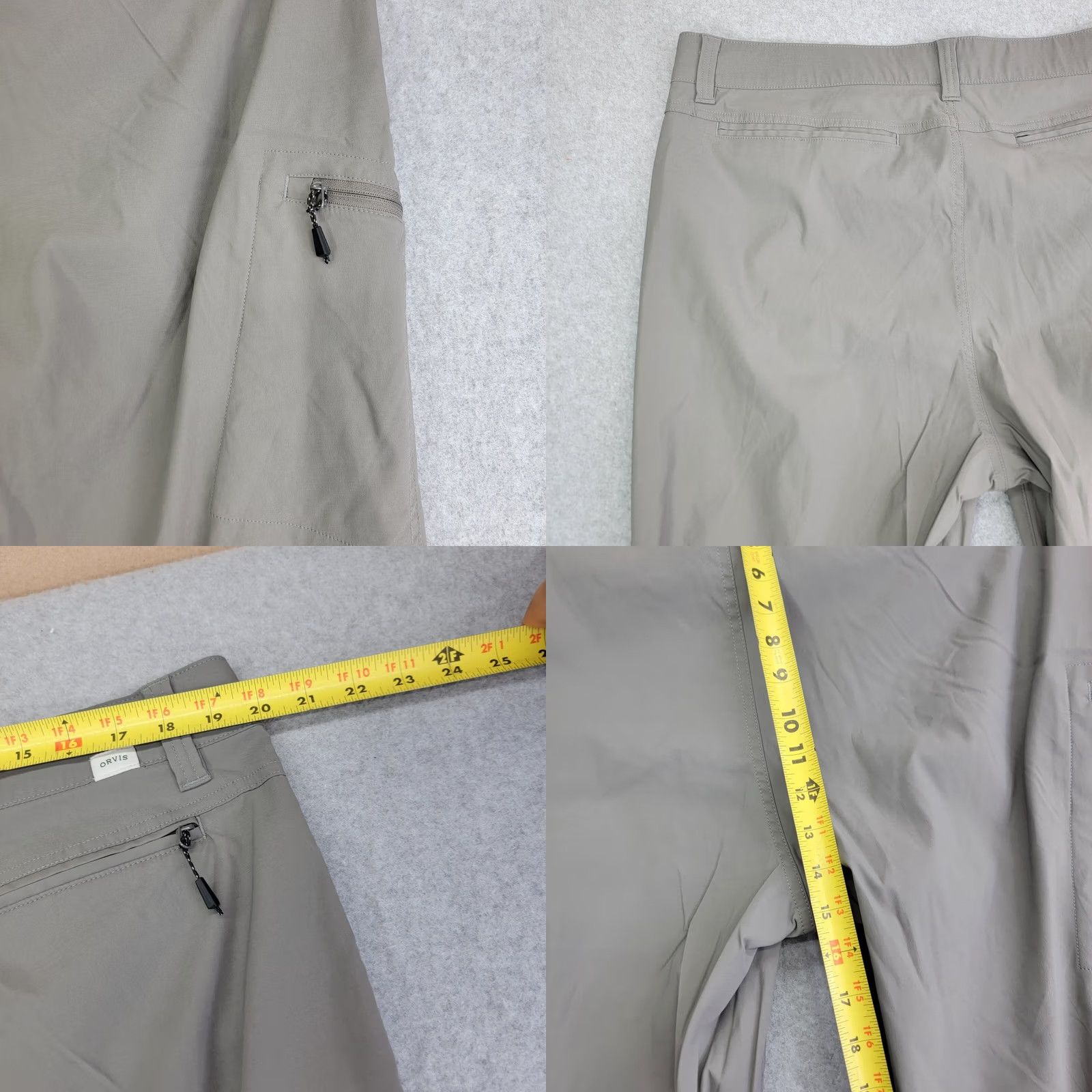 Orvis ORVIS Pants Mens 40x32 gray Straight Performance Tech Golf Chino Size US 40 / EU 56 - 8 Thumbnail