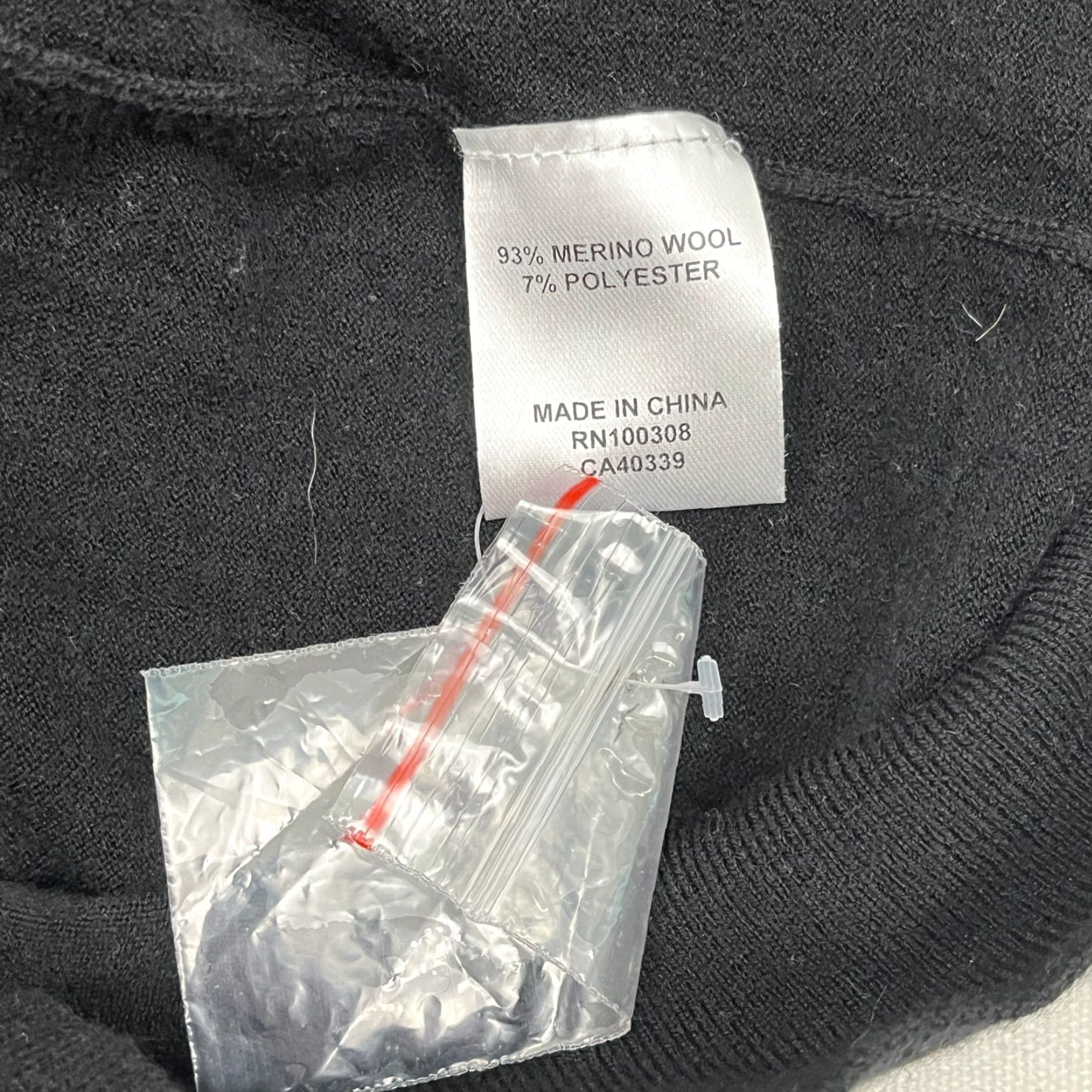 Peter Millar Peter Millar Crown Crafted Excursionist Hoodie Mens 2XL Black Merino Wool Size US XXL / EU 58 / 5 - 3 Thumbnail