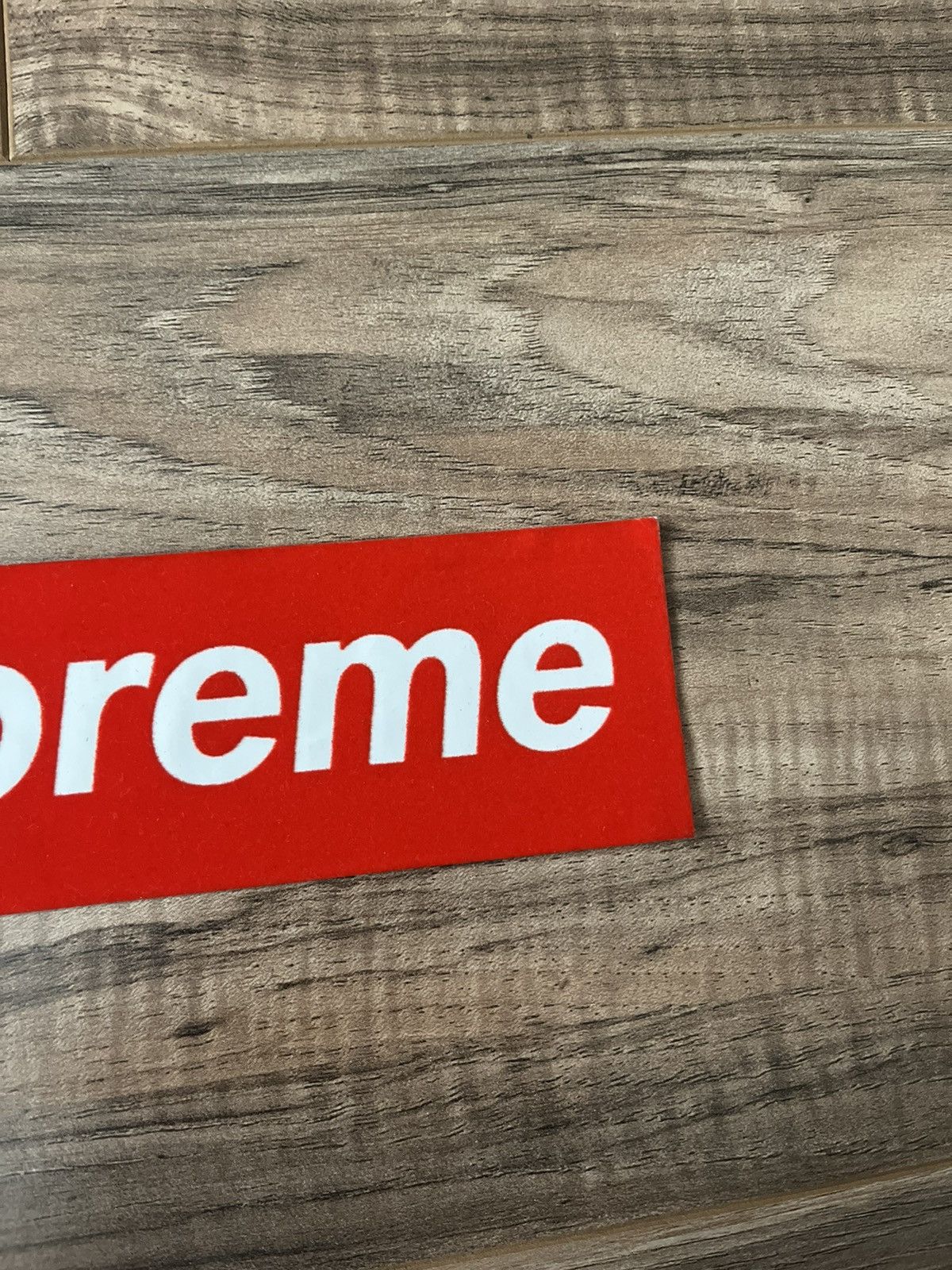Supreme Supreme Felt Box Logo Sticker Size ONE SIZE - 3 Thumbnail