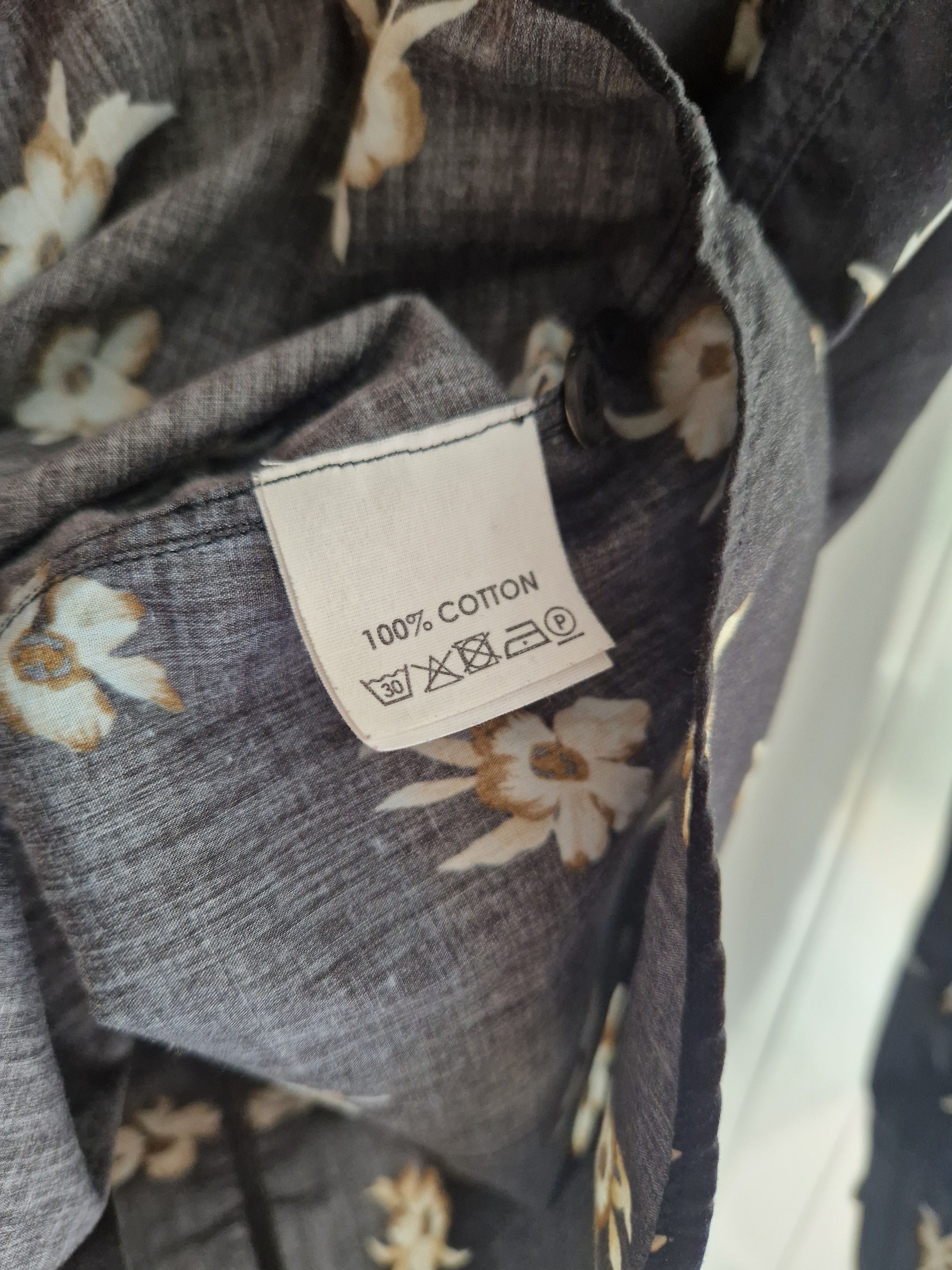 Dries Van Noten Shirt black/flower size 48 Size US M / EU 48-50 / 2 - 2 Thumbnail