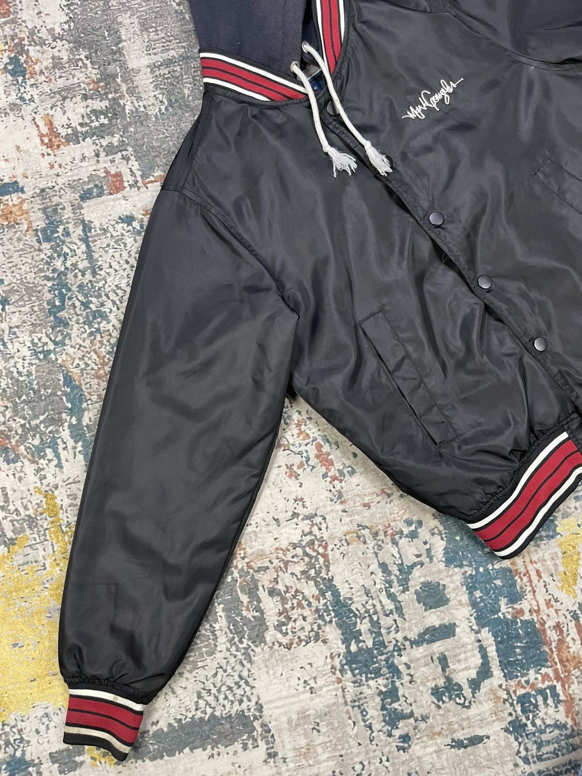 Japanese Brand Mark Gonzales NFL Starter Parody Hooded Bomber Jacket Size US S / EU 44-46 / 1 - 2 Thumbnail