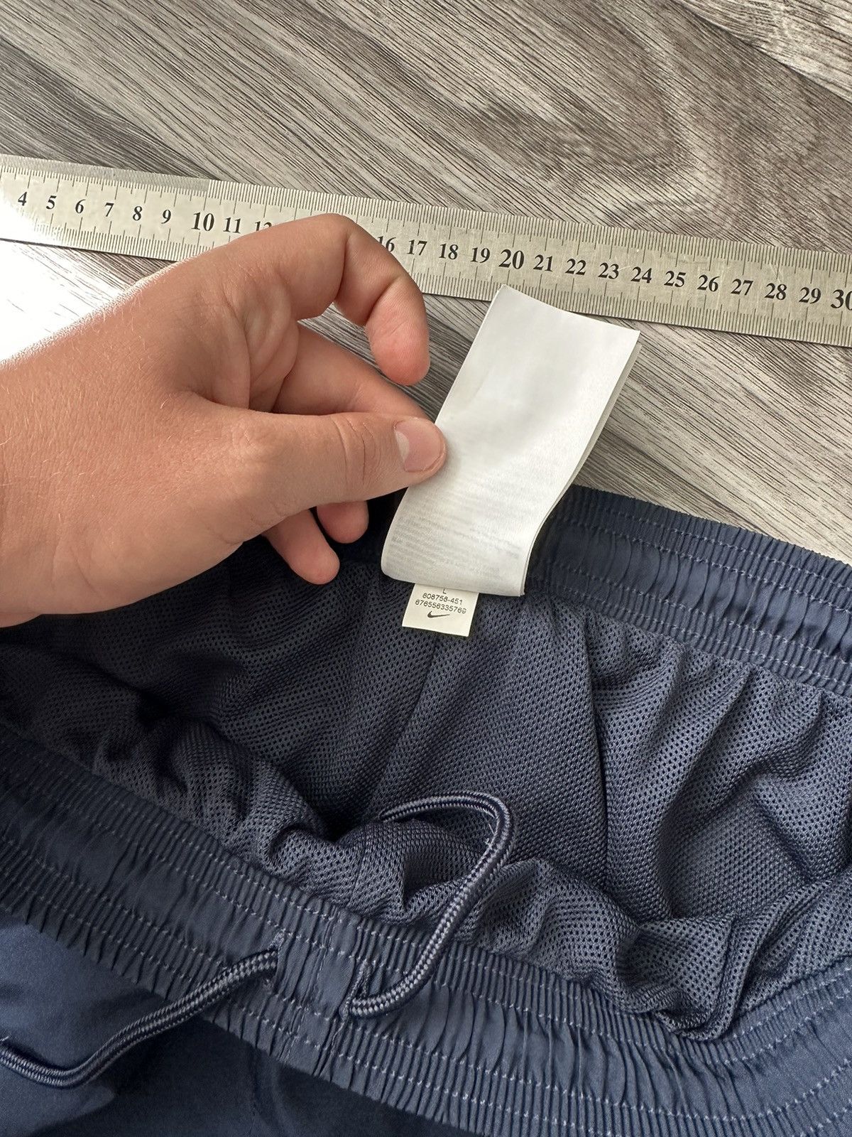 Nike Nike Vintage BLUE Athletic 90s Baggy Nylon trackpants Size US 34 / EU 50 - 10 Thumbnail