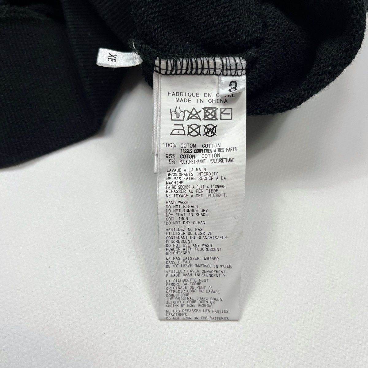 New Era × Yohji Yamamoto Yohji Yamamoto Pour Homme × NEW ERA NO FUTURE Logo Hoodie Size US L / EU 52-54 / 3 - 11 Thumbnail