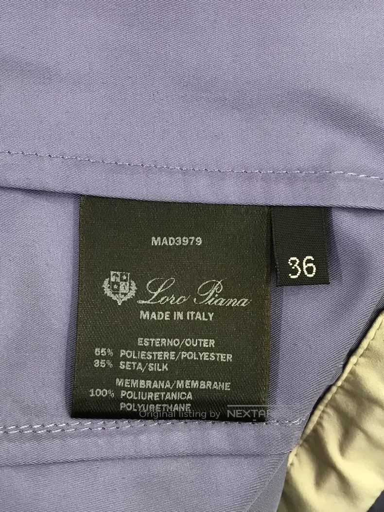 Loro Piana LORO PIANA Eggplant Purple Windproof Jacket Size XXS / US 00 / IT 34 - 4 Thumbnail