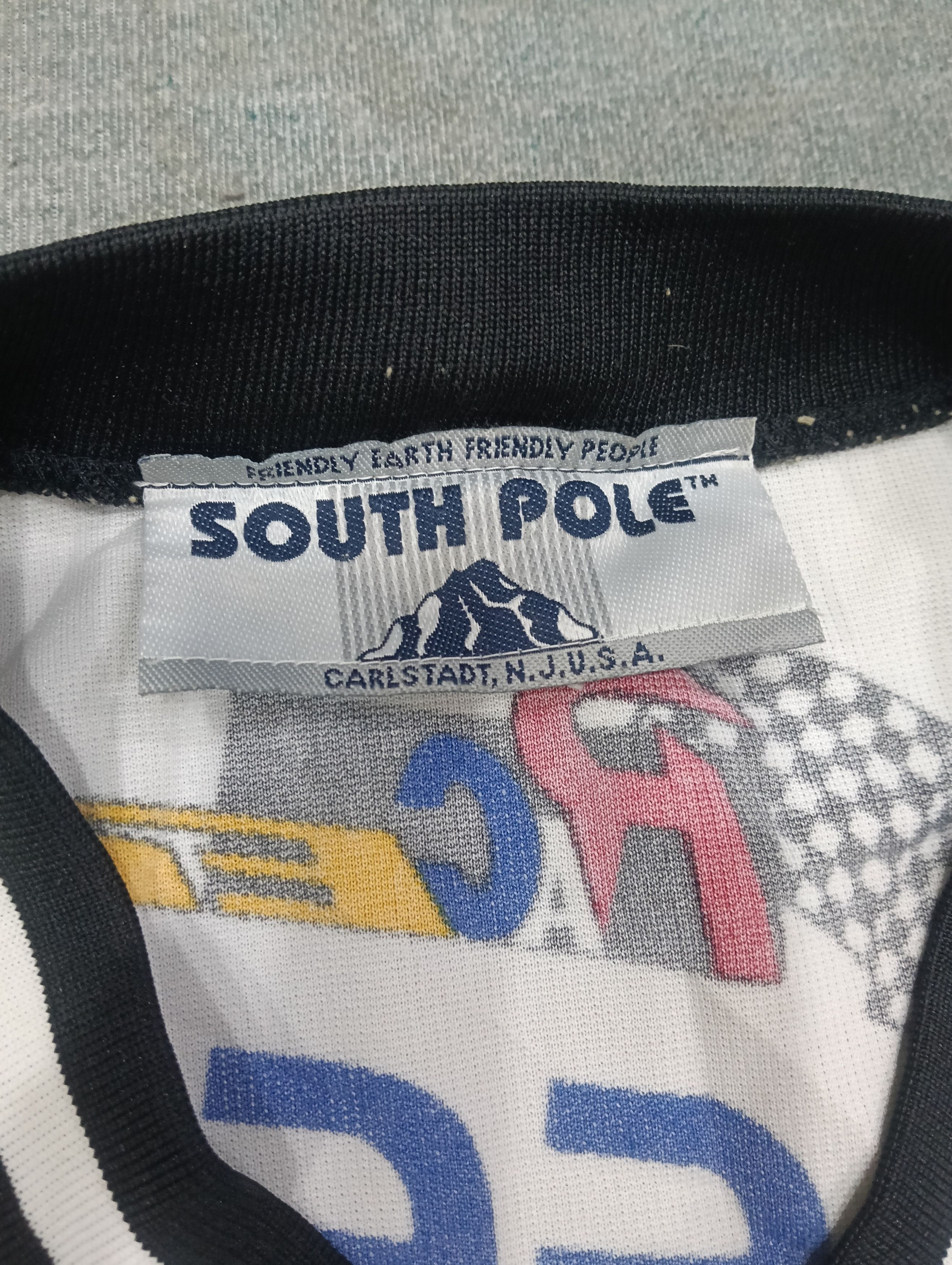 Southpole ⚡Rare South Pole Racing Shirt Jersey⚡ Size US XXL / EU 58 / 5 - 5 Thumbnail