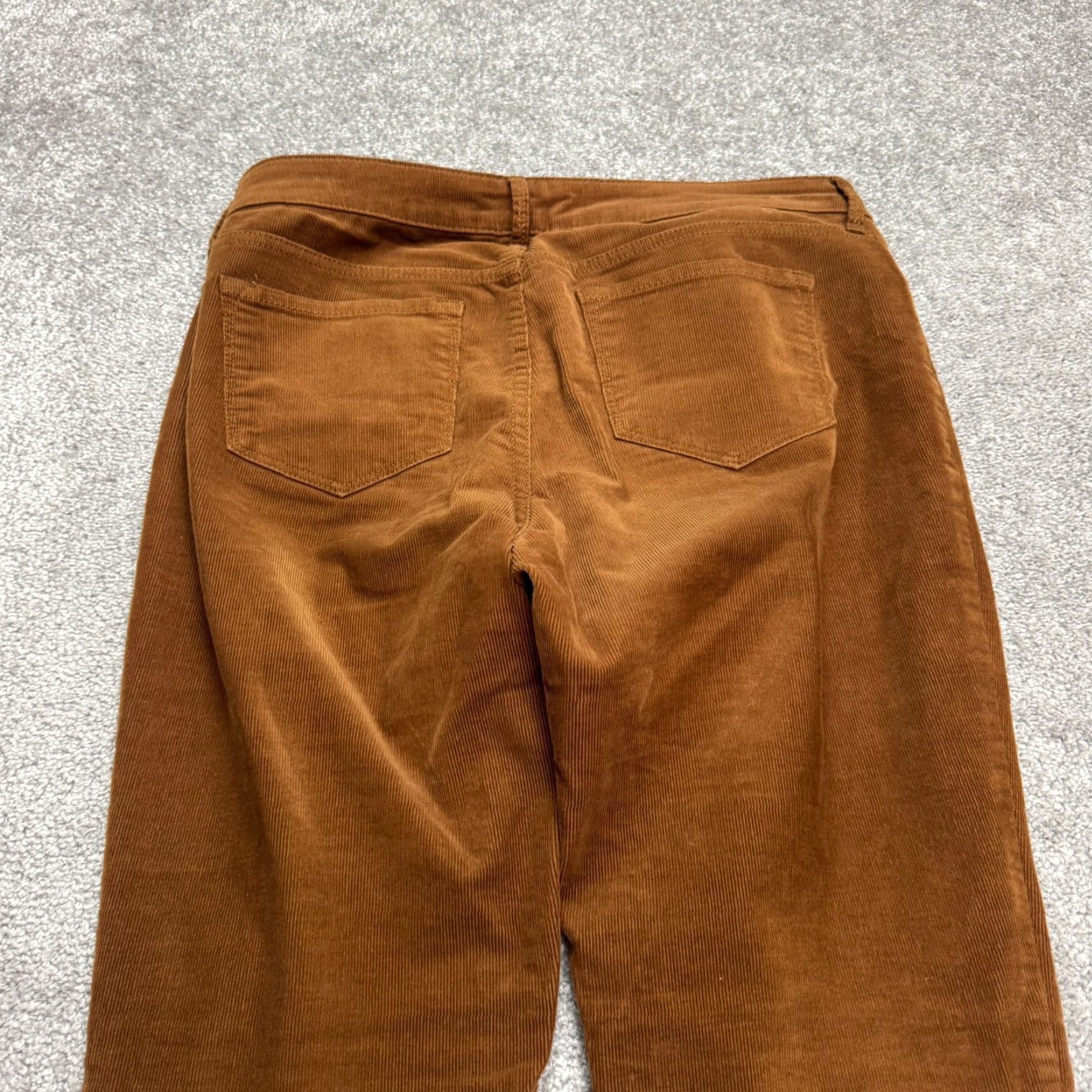 Old Navy Old Navy Pants Womens 8 Regular Brown Cotton Corduroy Mid Rise Straight Chino Casual Workwear - Mens? Size 30" / US 8 / IT 44 - 5 Thumbnail