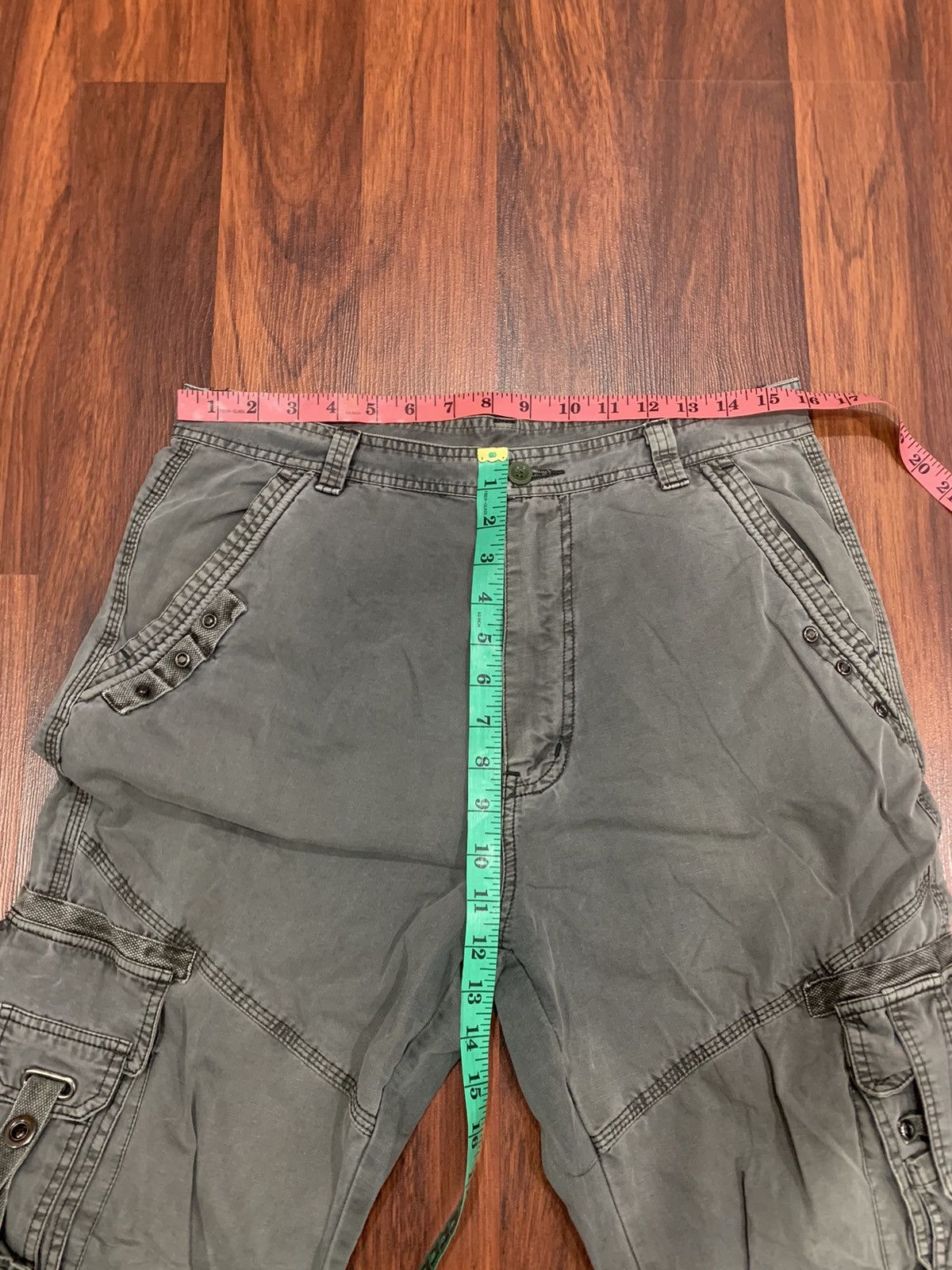 If Six Was Nine × Japanese Brand Grey Multipocket Cargo Pants Size US 32 / EU 48 - 11 Thumbnail