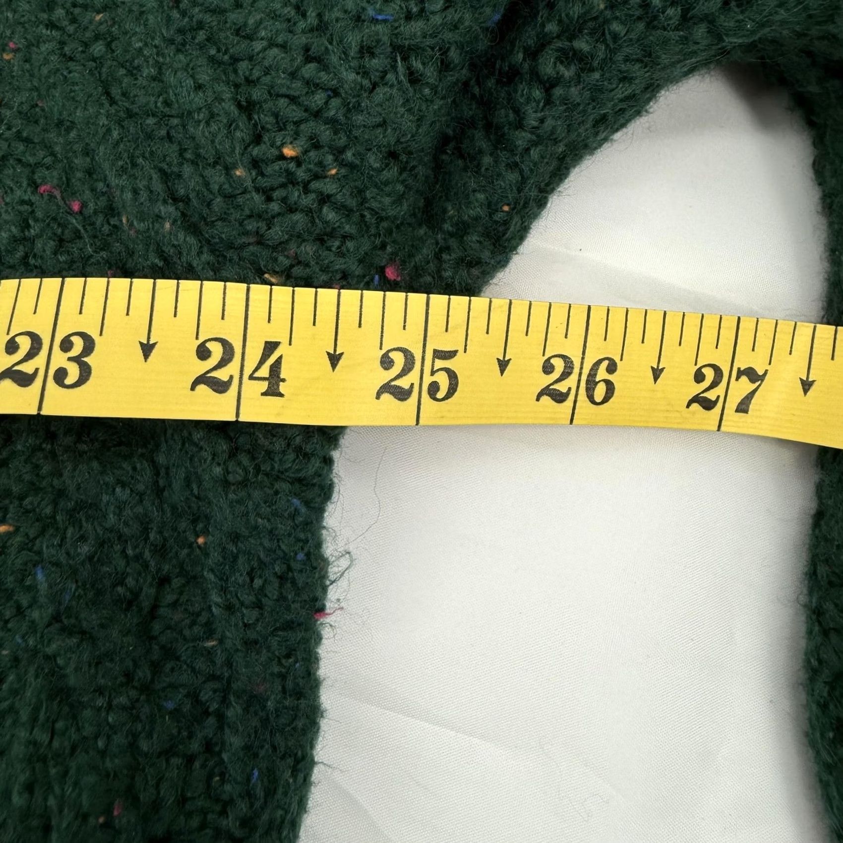Old Navy Old Navy Sweater XS Green Cable Pullover - Womens Size XS / US 0-2 / IT 36-38 - 5 Thumbnail