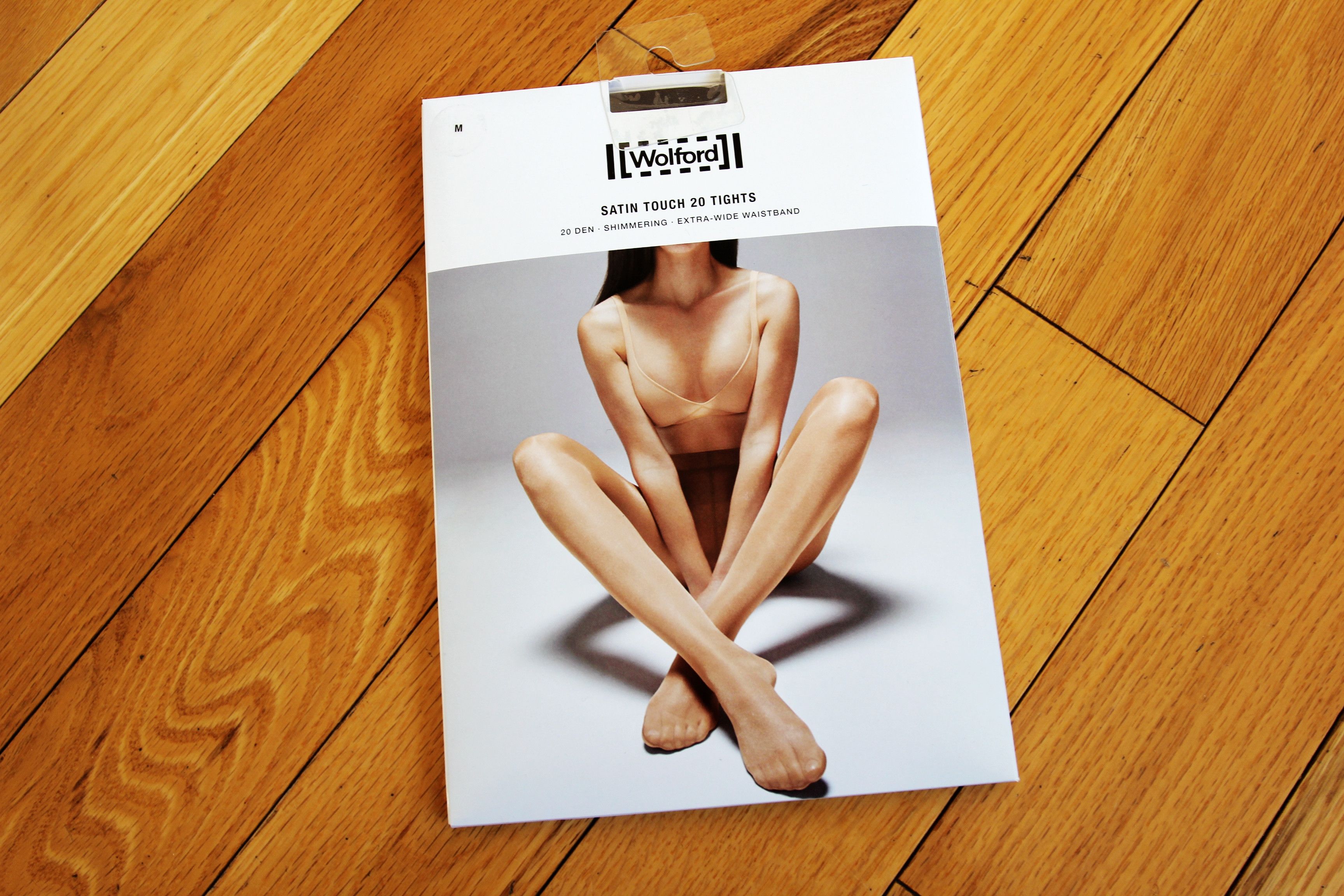 Wolford BNWT AW25 WOLFORD SATIN TOUCH 20 TIGHTS WILD PLUM M Size ONE SIZE - 2 Thumbnail