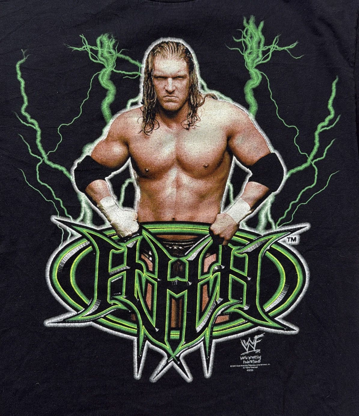WWF 2000 Triple H I Am The Game T-shirt Medium Size US M / EU 48-50 / 2 - 2 Thumbnail