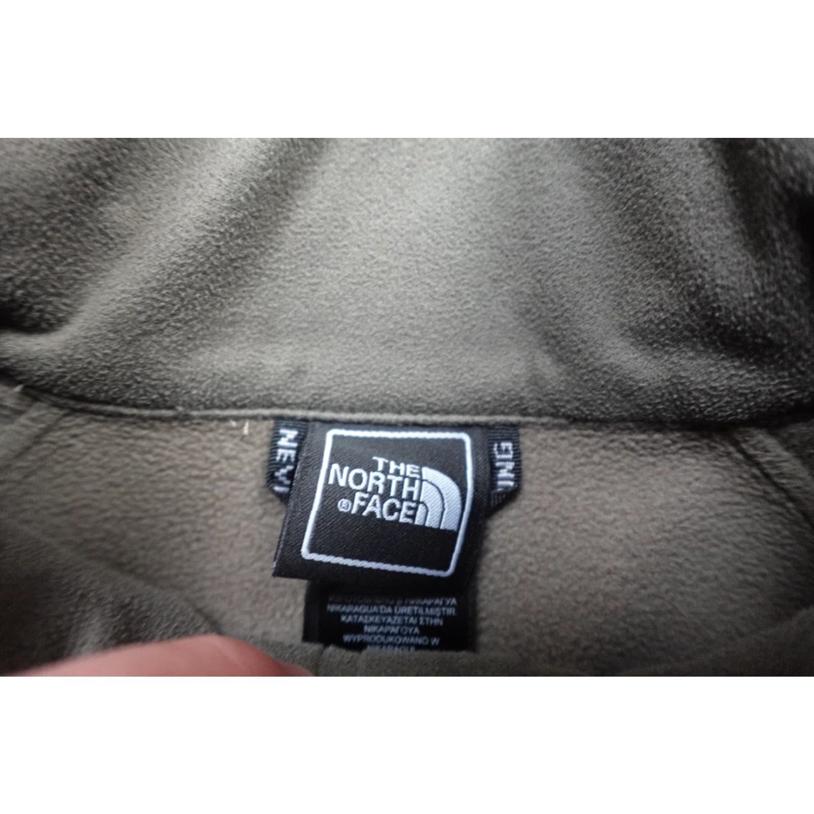 The North Face The North Face Women's Soft Shell Jacket Adult Small Gray Snakeskin Fleece Lined Zip Size S / US 4 / IT 40 - 3 Thumbnail