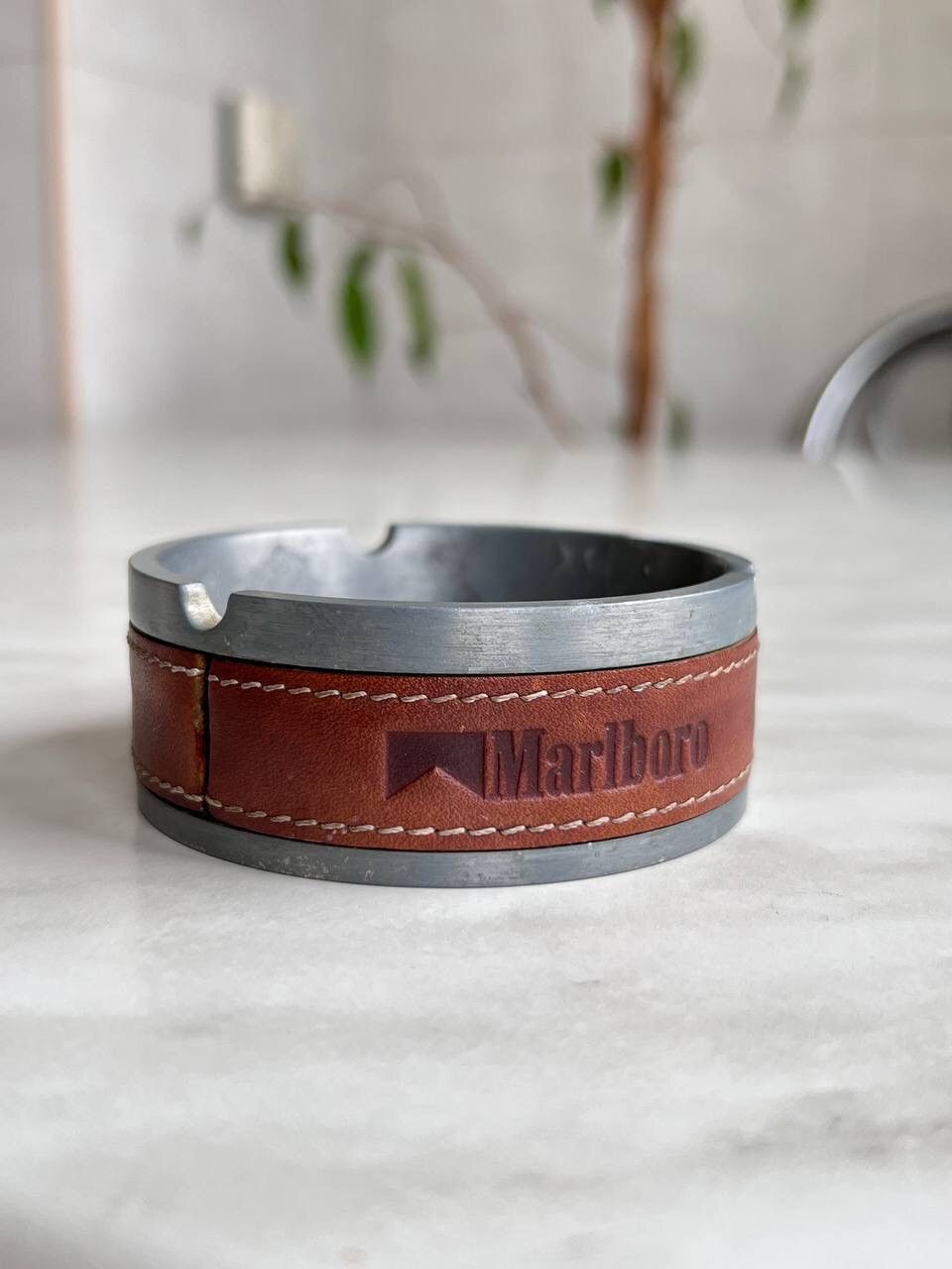 Marlboro × Vintage 1990 Vintage Marlboro Metal Ashtray Retro Rare Size ONE SIZE - 3 Thumbnail
