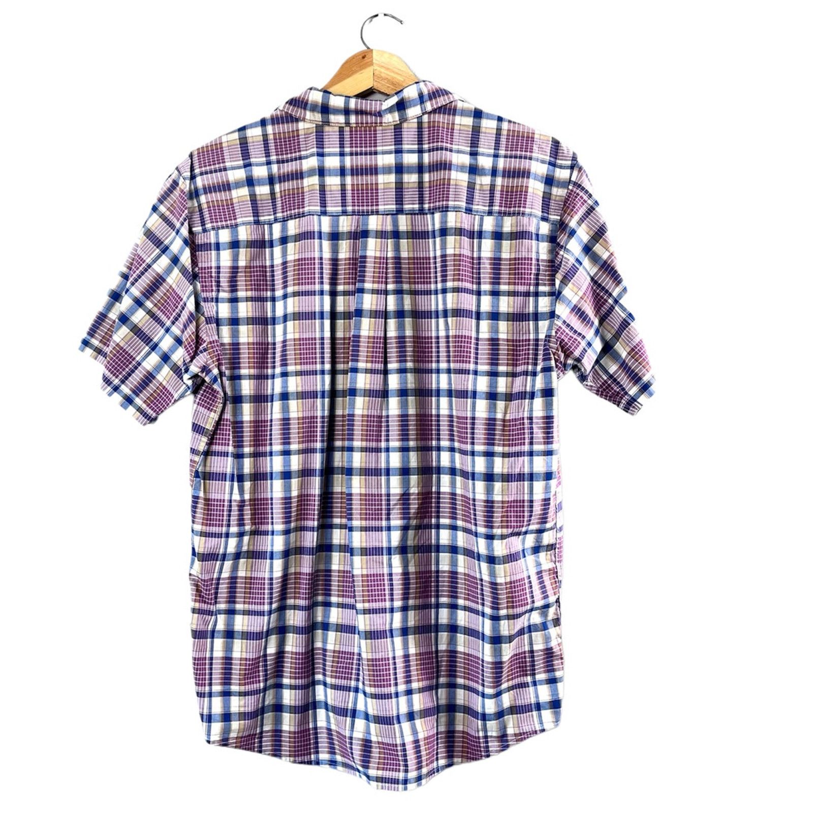 Patagonia Red and Blue Plaid Men's Patagonia Button Front Shirt M Size US M / EU 48-50 / 2 - 2 Thumbnail