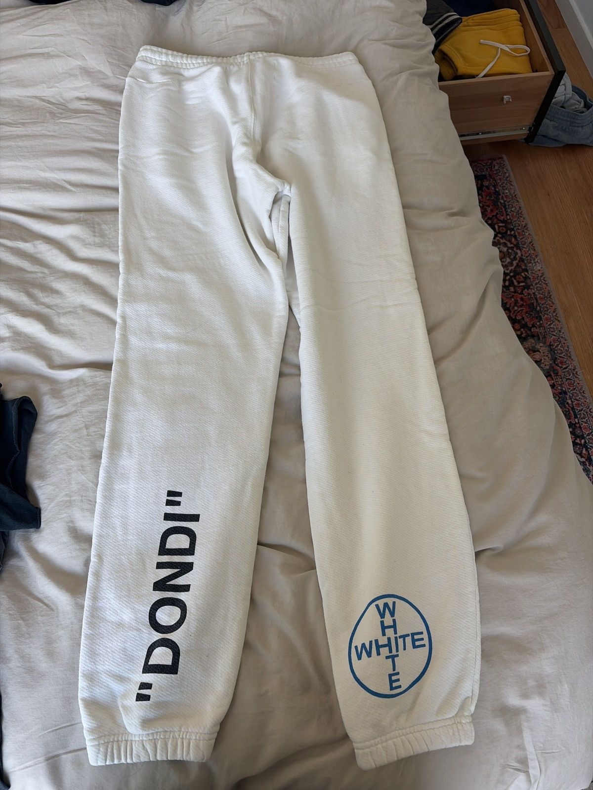 Off-White Off-White Virgil Dondi printed Sweatpant Size US 36 / EU 52 - 2 Thumbnail