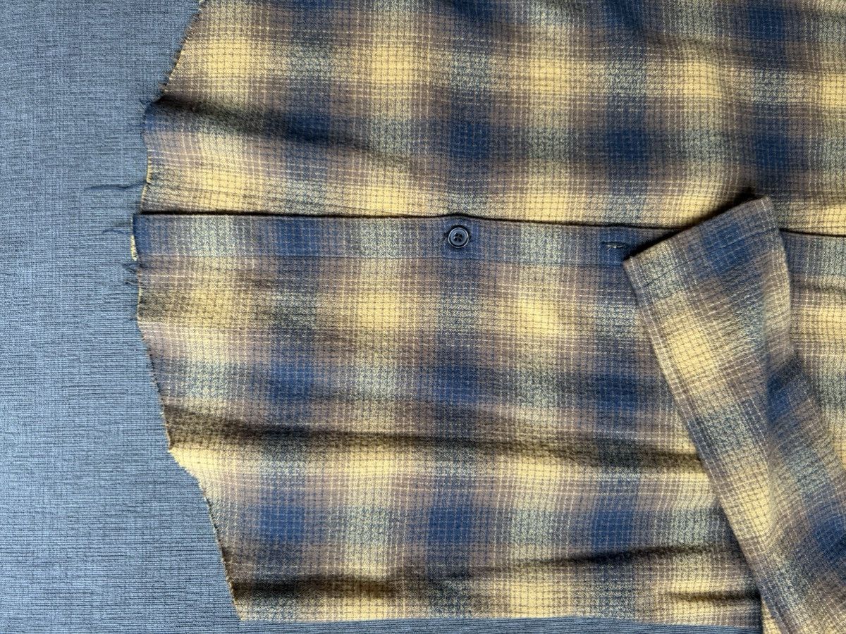 Oro Los Angeles Oversized Flannel Button-down Shirt Size US L / EU 52-54 / 3 - 3 Thumbnail