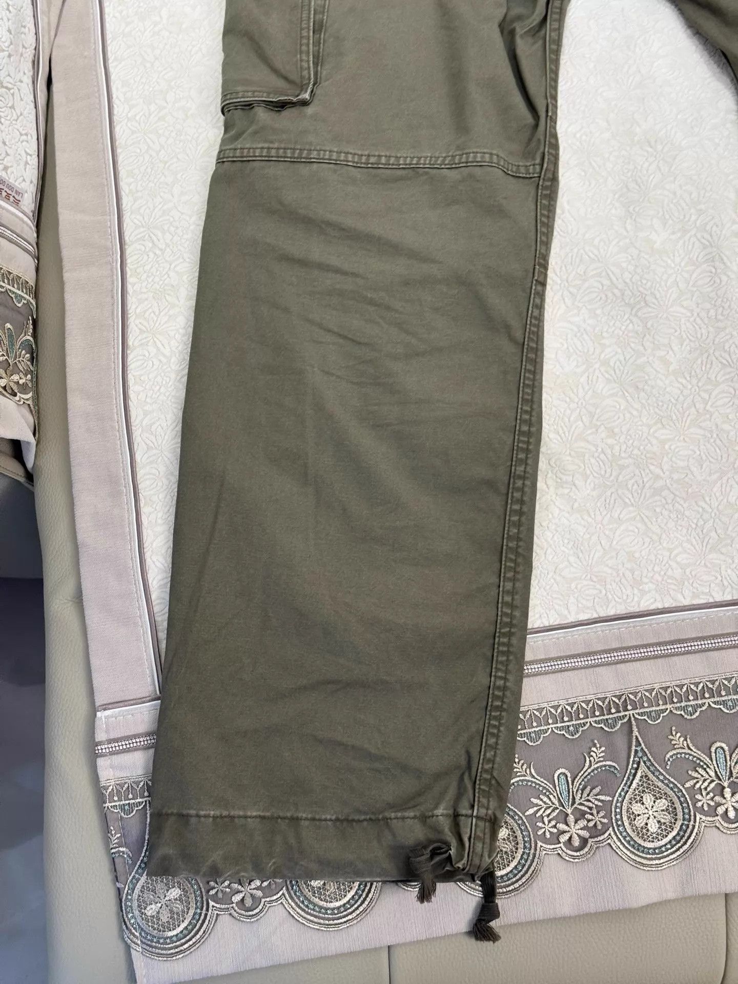 RRL Ralph Lauren DOUBLE RL SS22 Slim Work Pants Men's Green 34x32 Size US 34 / EU 50 - 8 Thumbnail