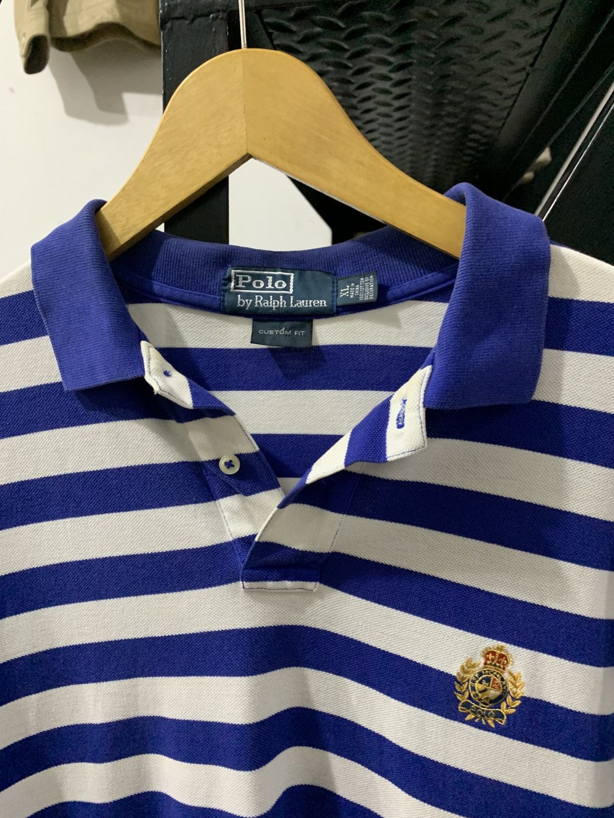 Polo Ralph Lauren 1990s Polo by Ralph Lauren Stripe Polo Shirt Size US XL / EU 56 / 4 - 2 Thumbnail