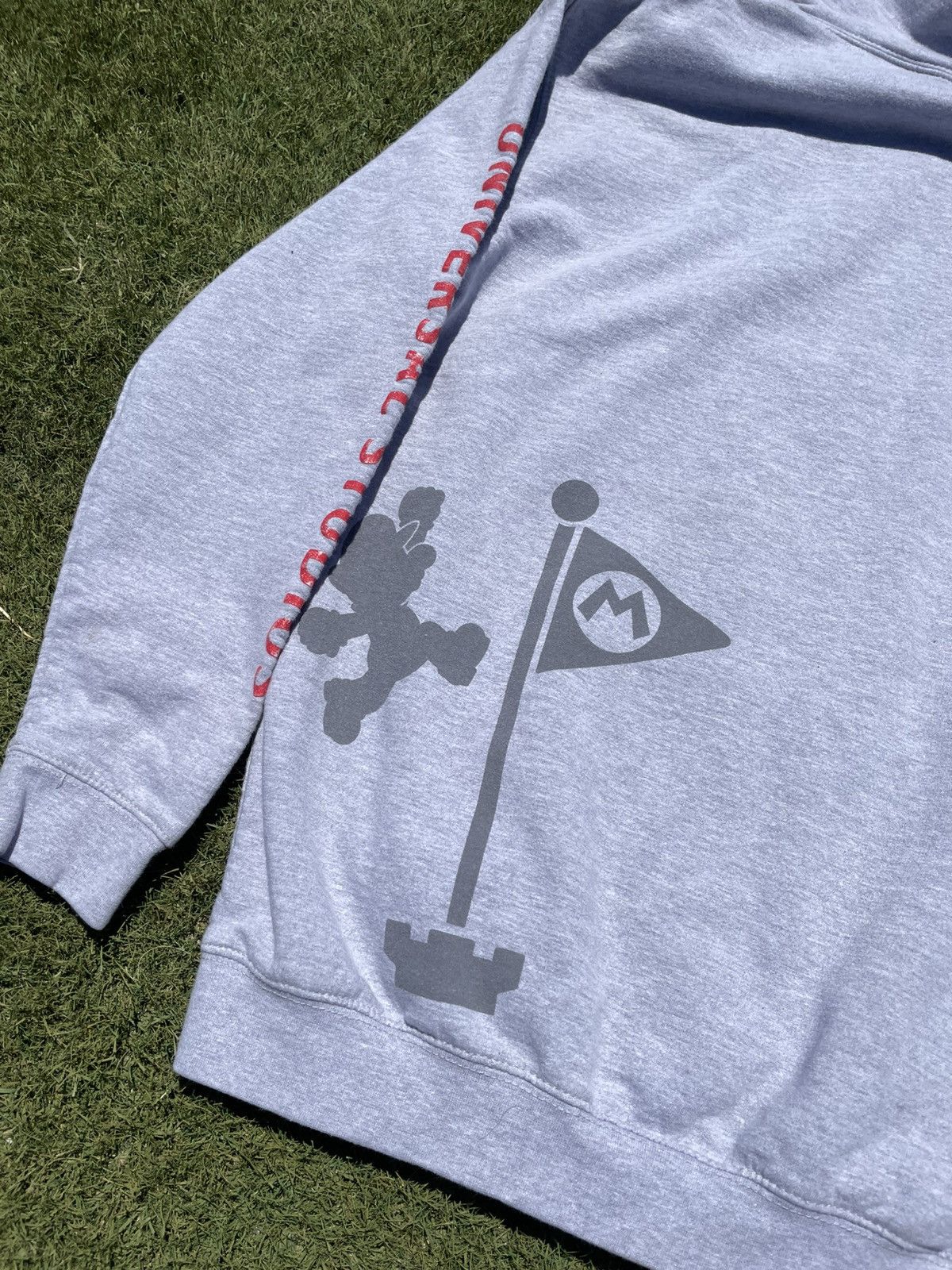 Other VTG 90s Super Mario Nintendo Gray Hoodie Size Large Size US XL / EU 56 / 4 - 6 Thumbnail
