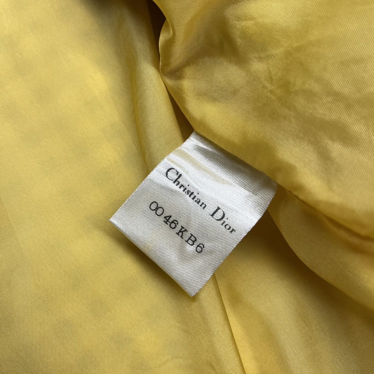 Christian Dior Monsieur A39 Vintage Christian Dior Pret-A-Porter Yellow Blazer Size US S / EU 44-46 / 1 - 19 Thumbnail