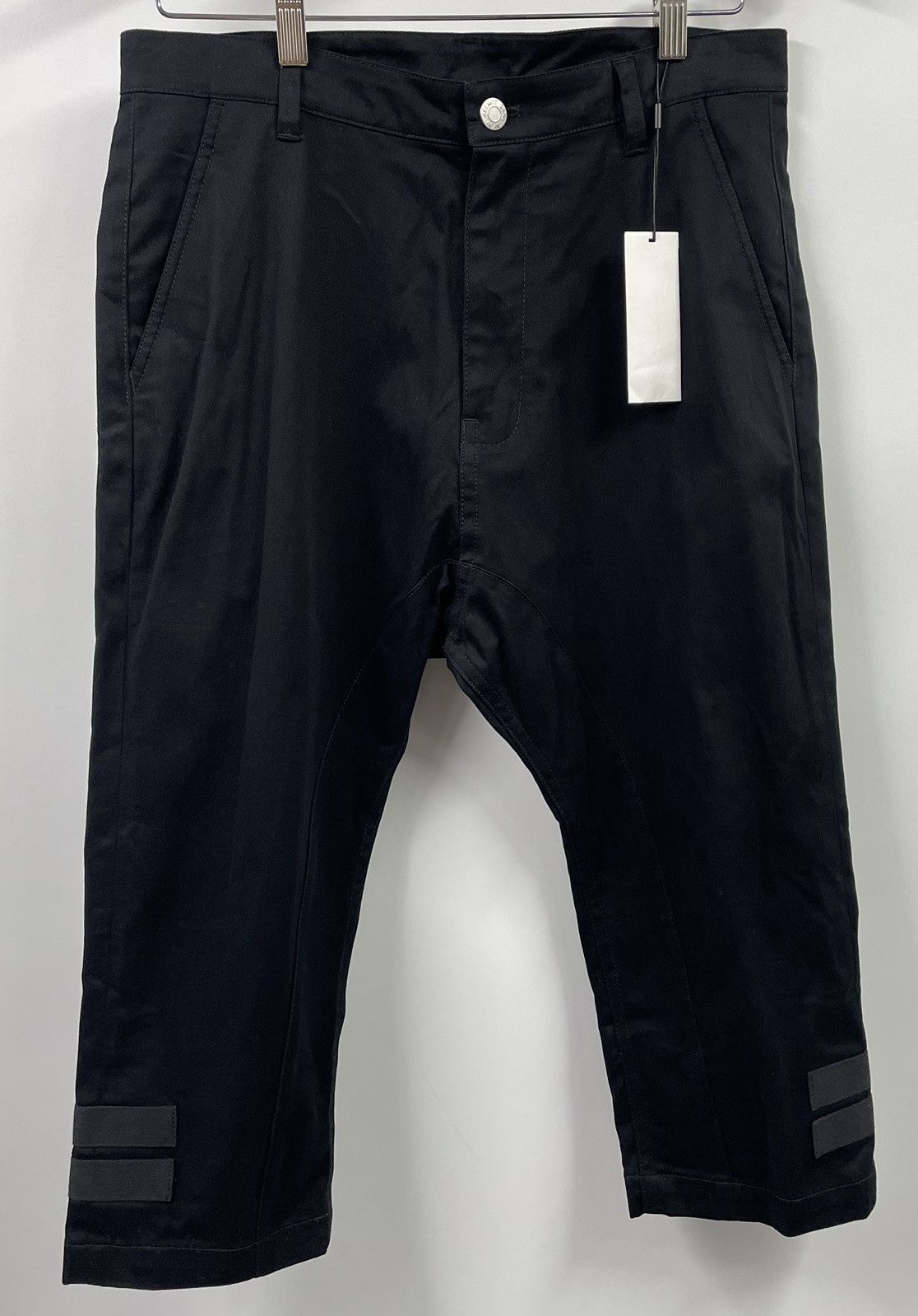 Helmut Lang Helmut Lang Lafer Twill Crop Black Cargo Pants 30 Size US 30 / EU 46 - 10 Thumbnail