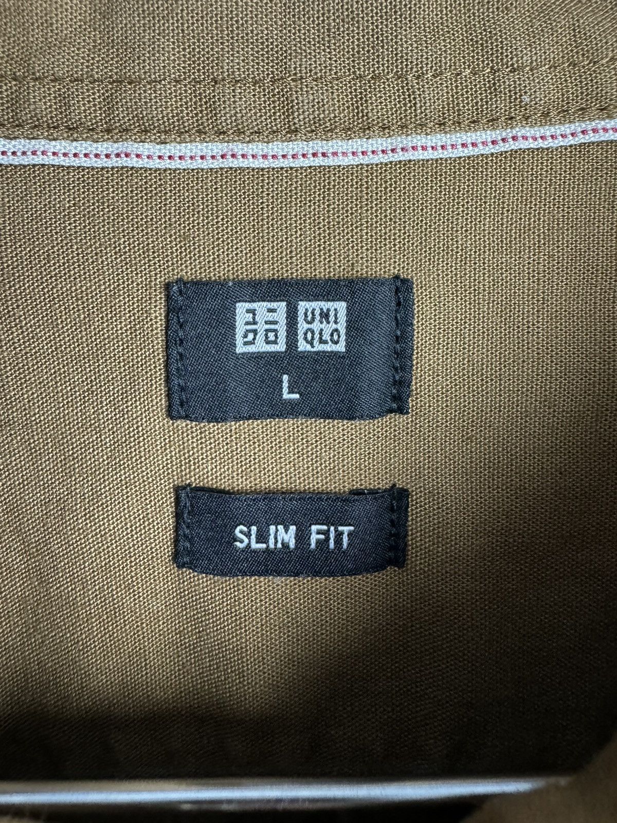 Japanese Brand Uniqlo 100% Cotton Slim Fit Button Up Long Sleeve Shirt Size US L / EU 52-54 / 3 - 6 Thumbnail