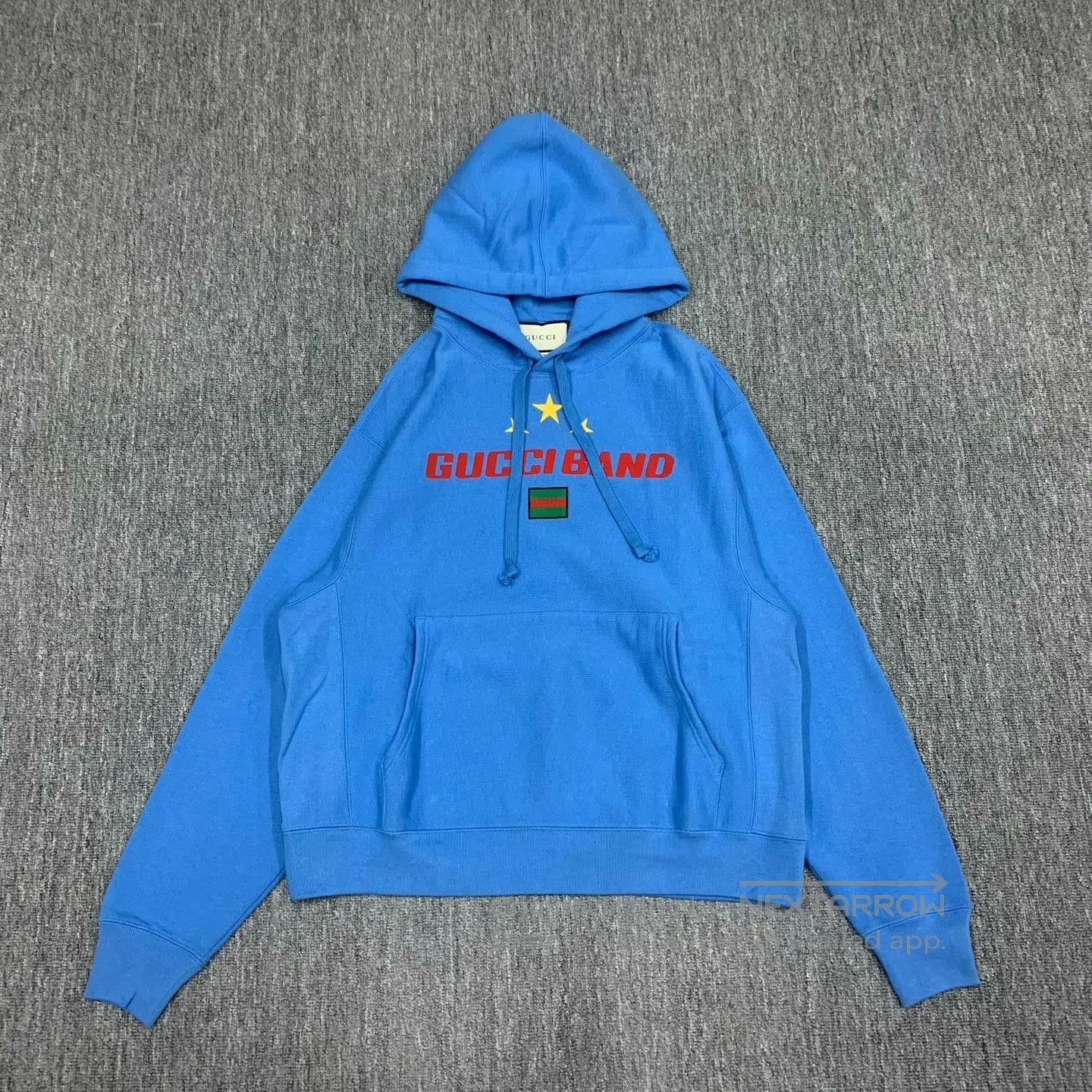 Gucci gucci blue logo hoodie with drawstrings. Size US XS / EU 42 / 0 - 1 Thumbnail