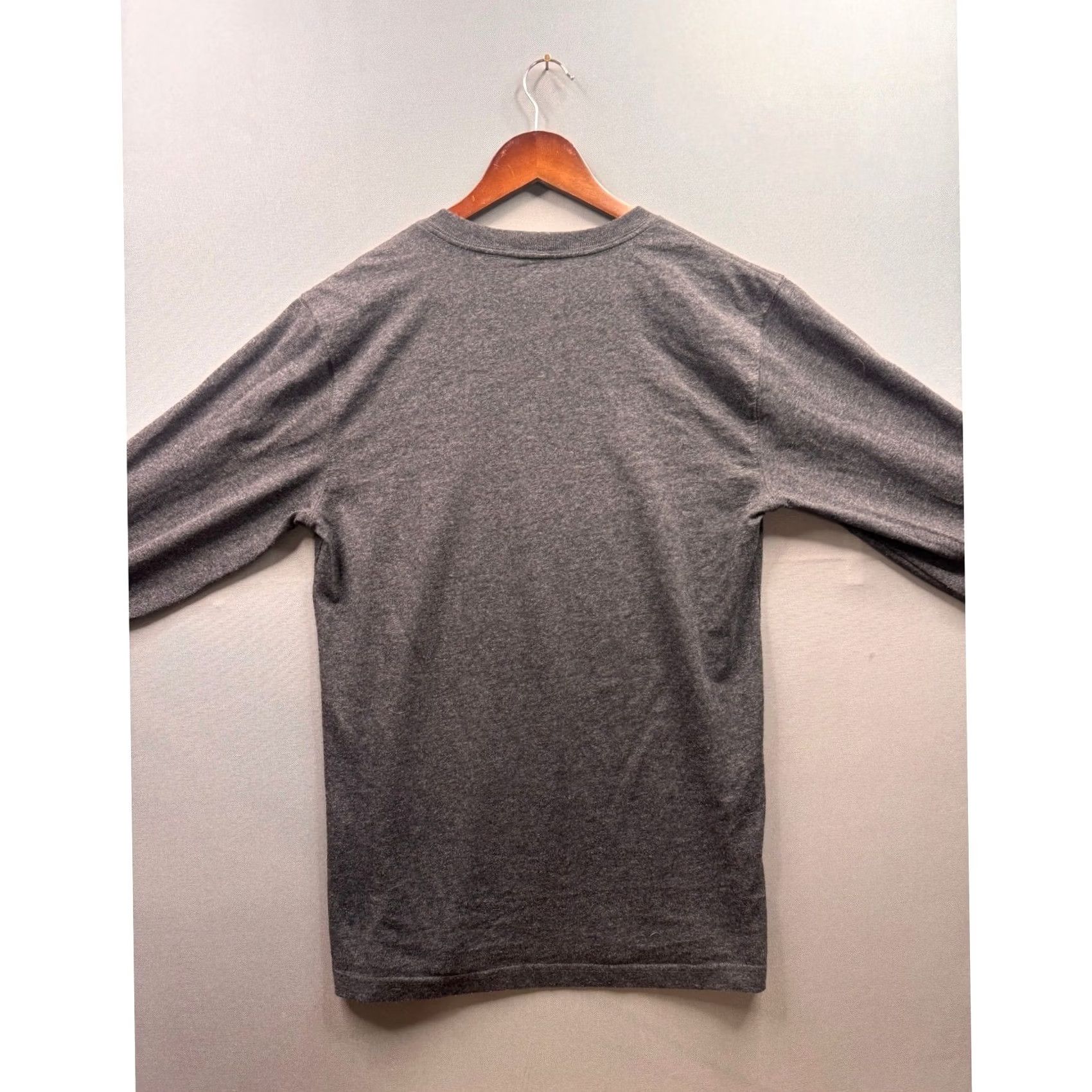 Carhartt Carhartt Long Sleeve T-Shirt Mens Charcoal Measure Twice Cut Once Graphic Crew Neck Size US S / EU 44-46 / 1 - 7 Thumbnail