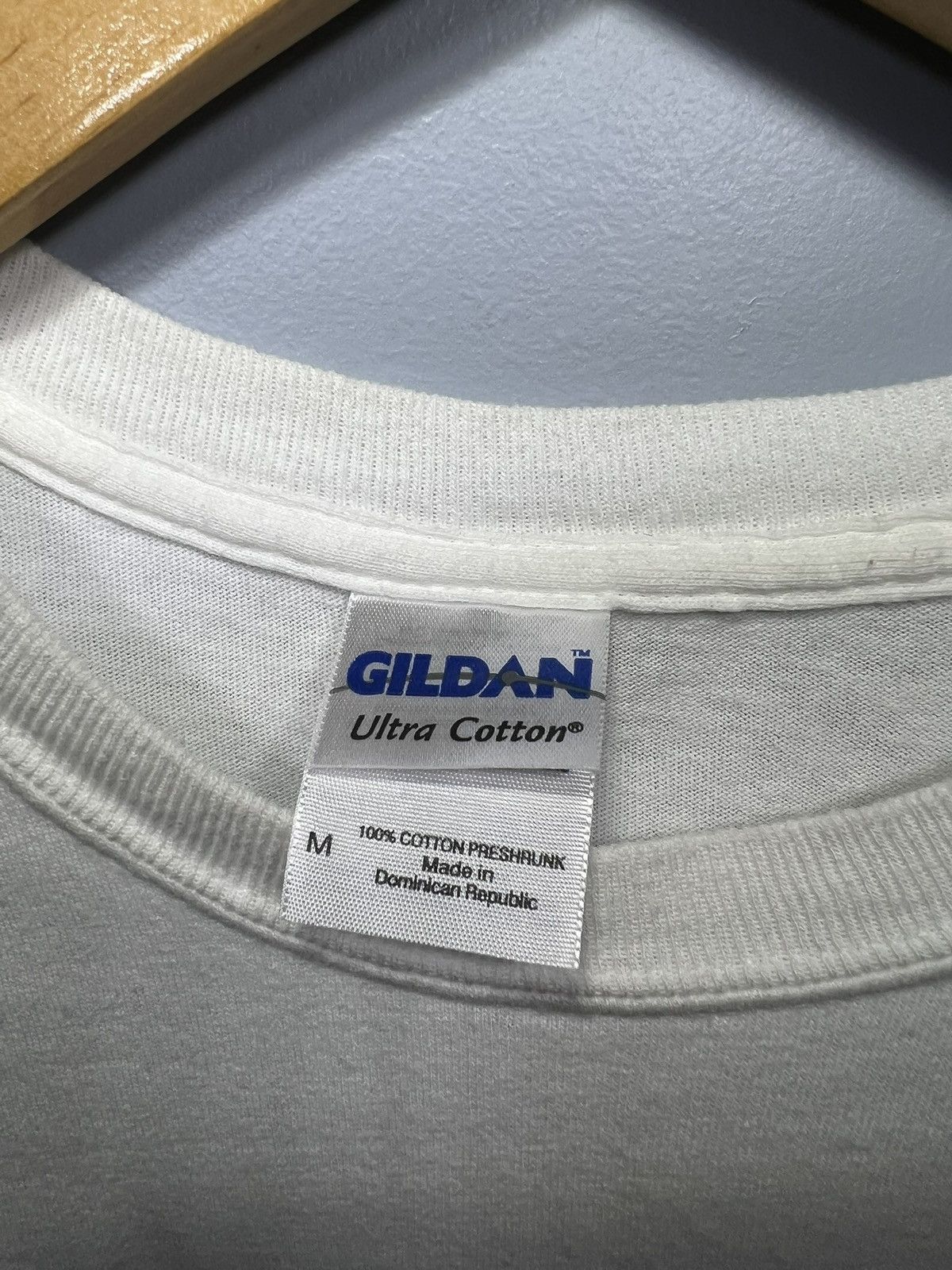 Gildan Vintage Jesus Christ Shirt Mens Med White Not By Chance Tee Size US M / EU 48-50 / 2 - 6 Thumbnail