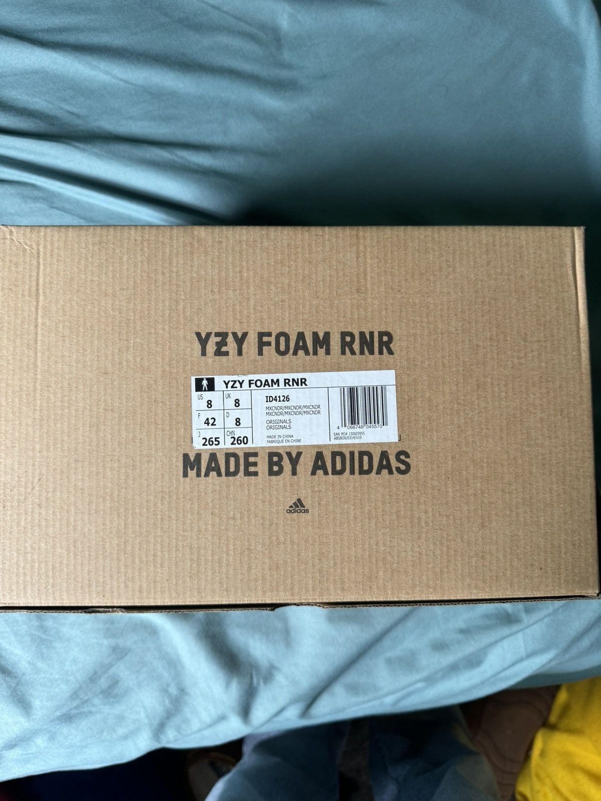 Adidas Adidas Yeezy Foam RNR MX Cinder 2023 Size US 8 / EU 41 - 9 Thumbnail