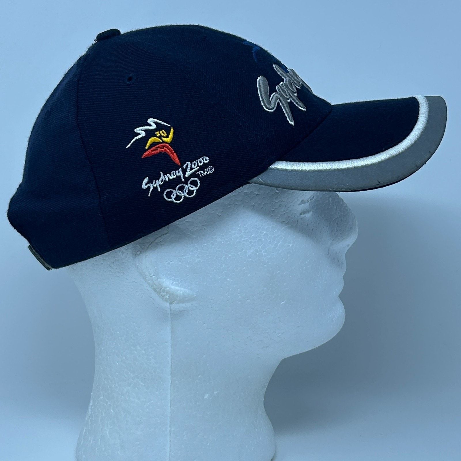 Vintage Vintage Sydney 2000 Olympics Hat Baseball Cap Summer Games Size ONE SIZE - 10 Thumbnail