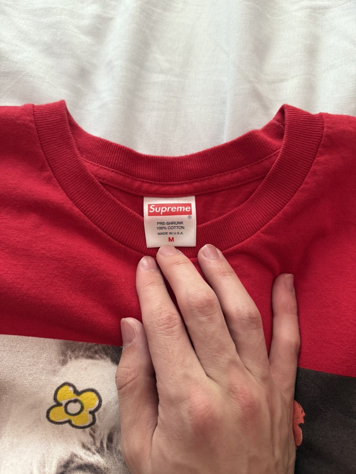 Supreme Supreme Naomi Campbell T shirt Size US M / EU 48-50 / 2 - 2 Thumbnail