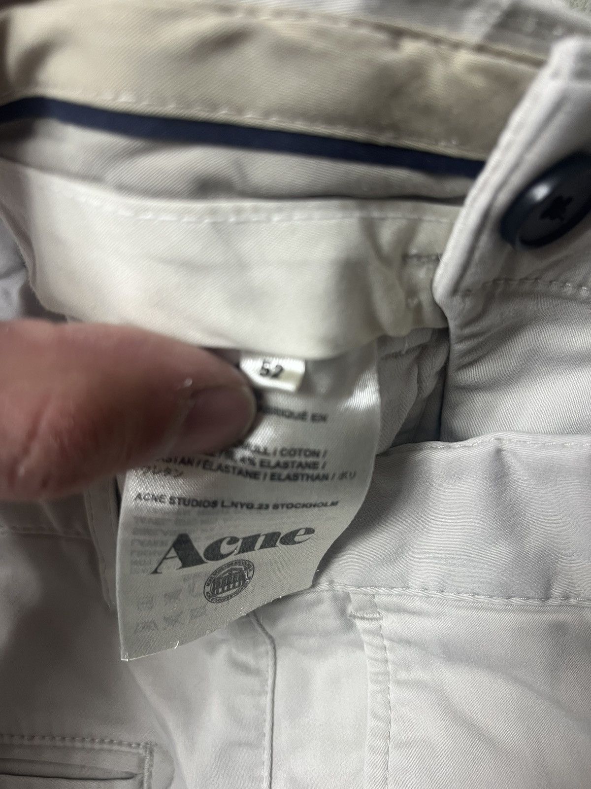Acne Studios Khaki Tan Slim Fit Chino Patns Size US 30 / EU 46 - 7 Thumbnail