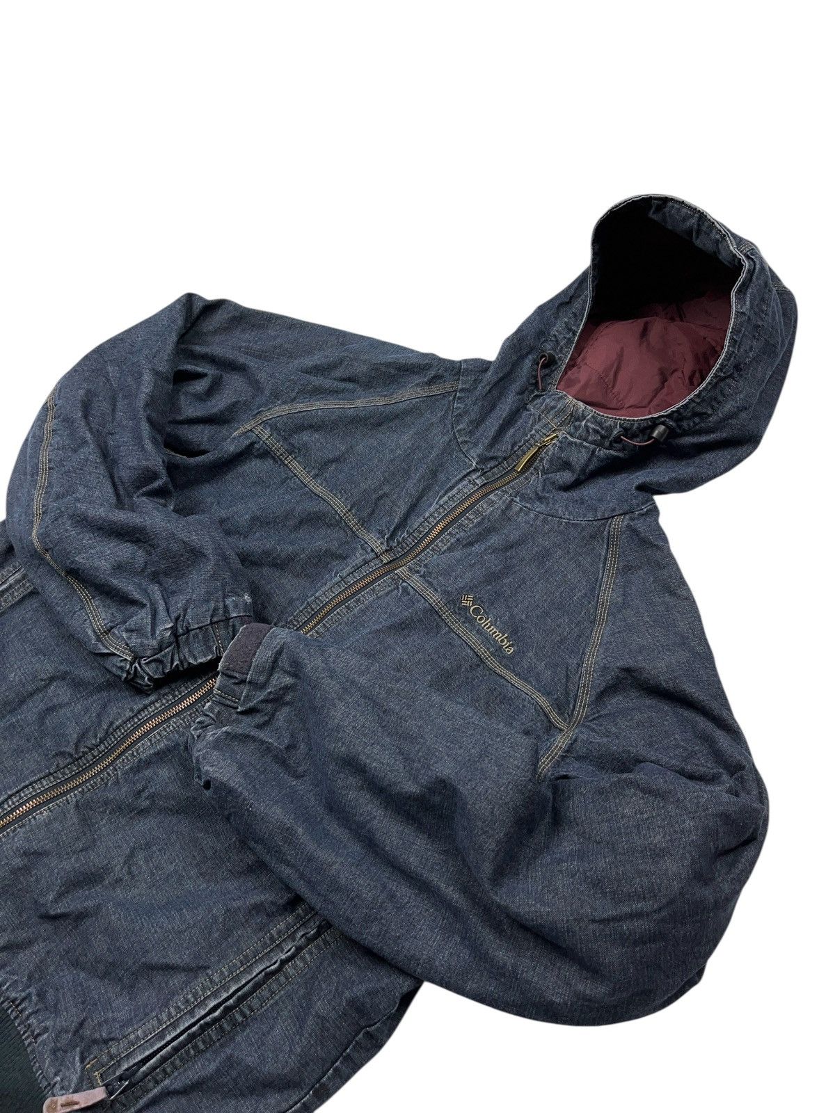Columbia Vintage Columbia Denim Active Jacket Carhartt Style Rare Size US M / EU 48-50 / 2 - 4 Thumbnail