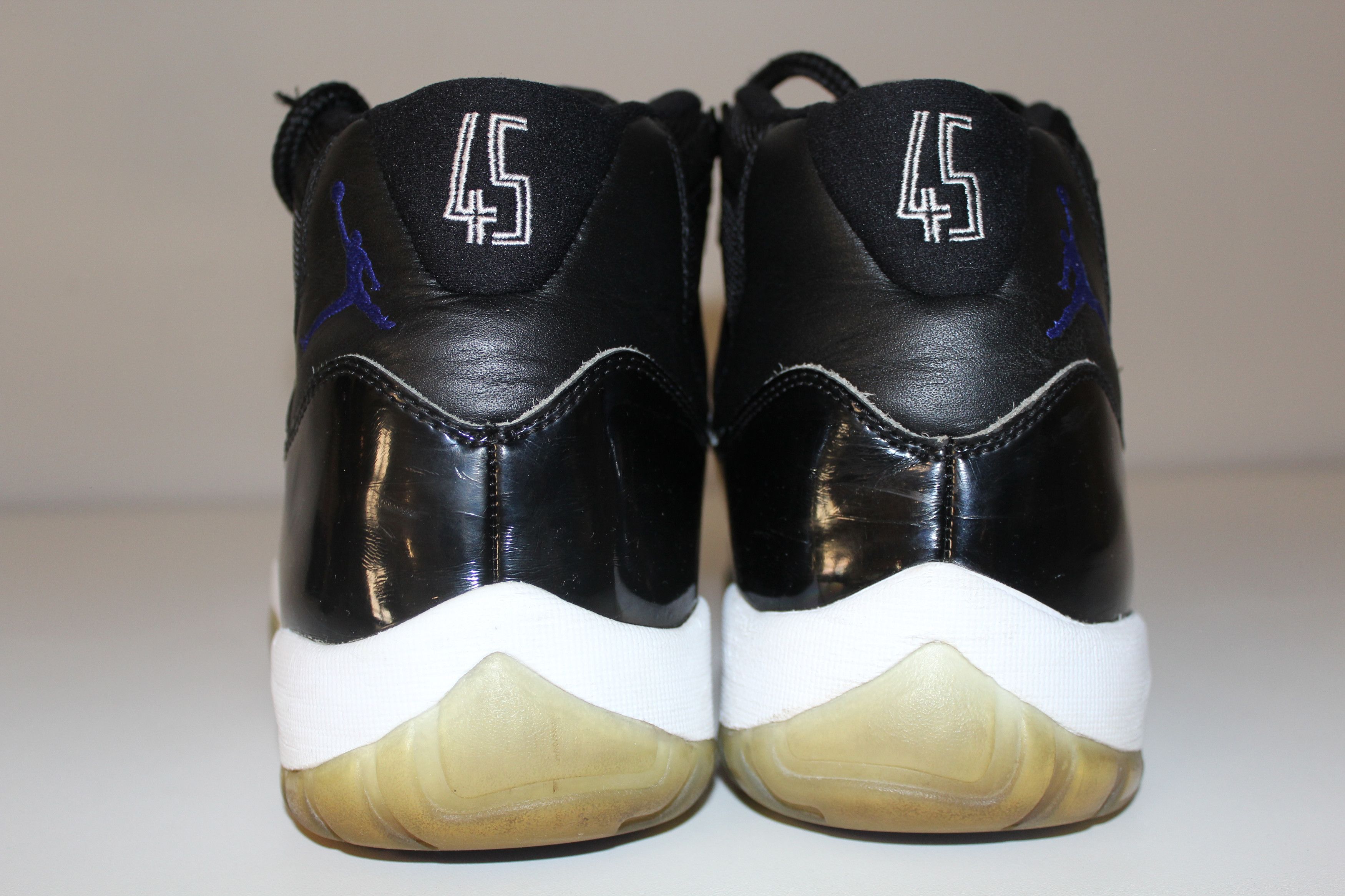 Jordan Brand Nike Air Jordan 11 Retro High Space Jam Black Size 12 *Read* Size US 12 / EU 45 - 3 Thumbnail