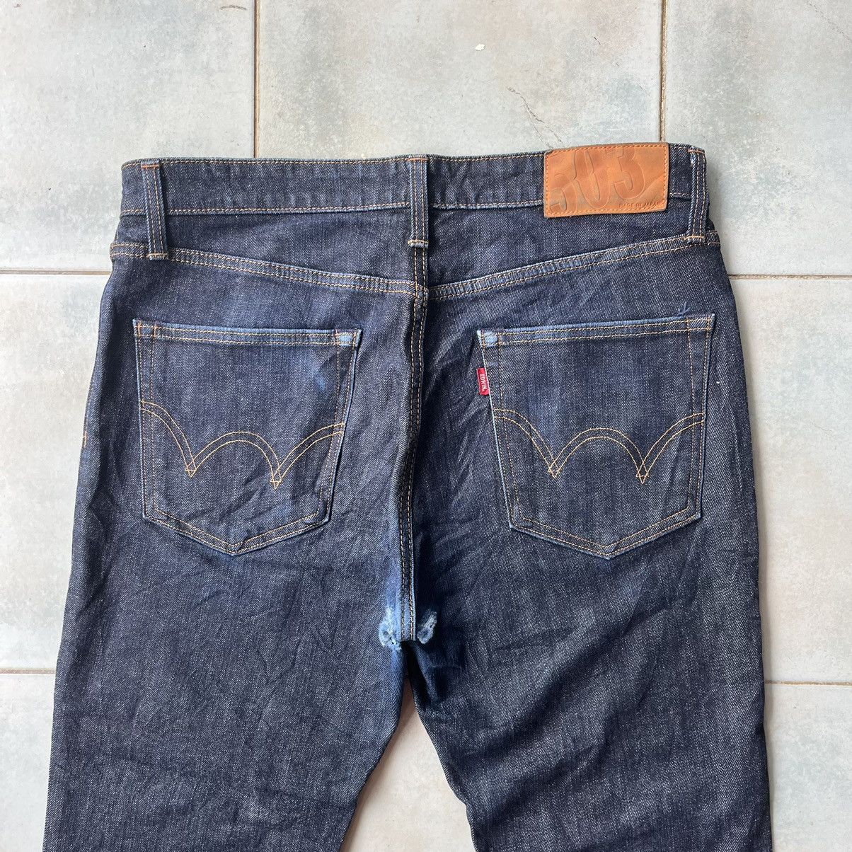 Edwin × Japanese Brand Edwin 503 Ankle Cut Pants Made In Japan Jeans Size US 34 / EU 50 - 3 Thumbnail