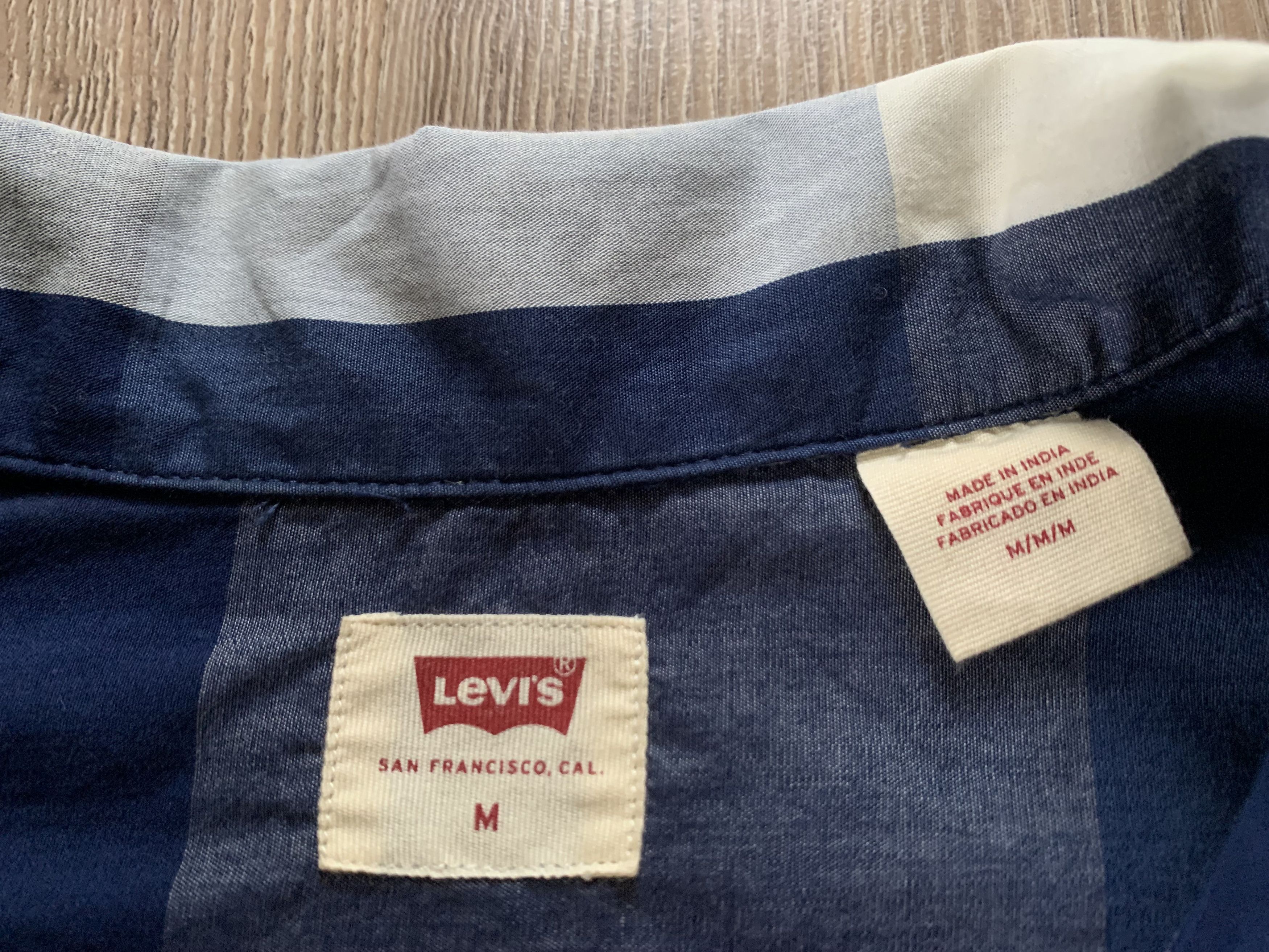 Levi's × Levi's Vintage Clothing × Vintage Levi's Vintage Cotton Plaid Shirt Size US M / EU 48-50 / 2 - 5 Thumbnail