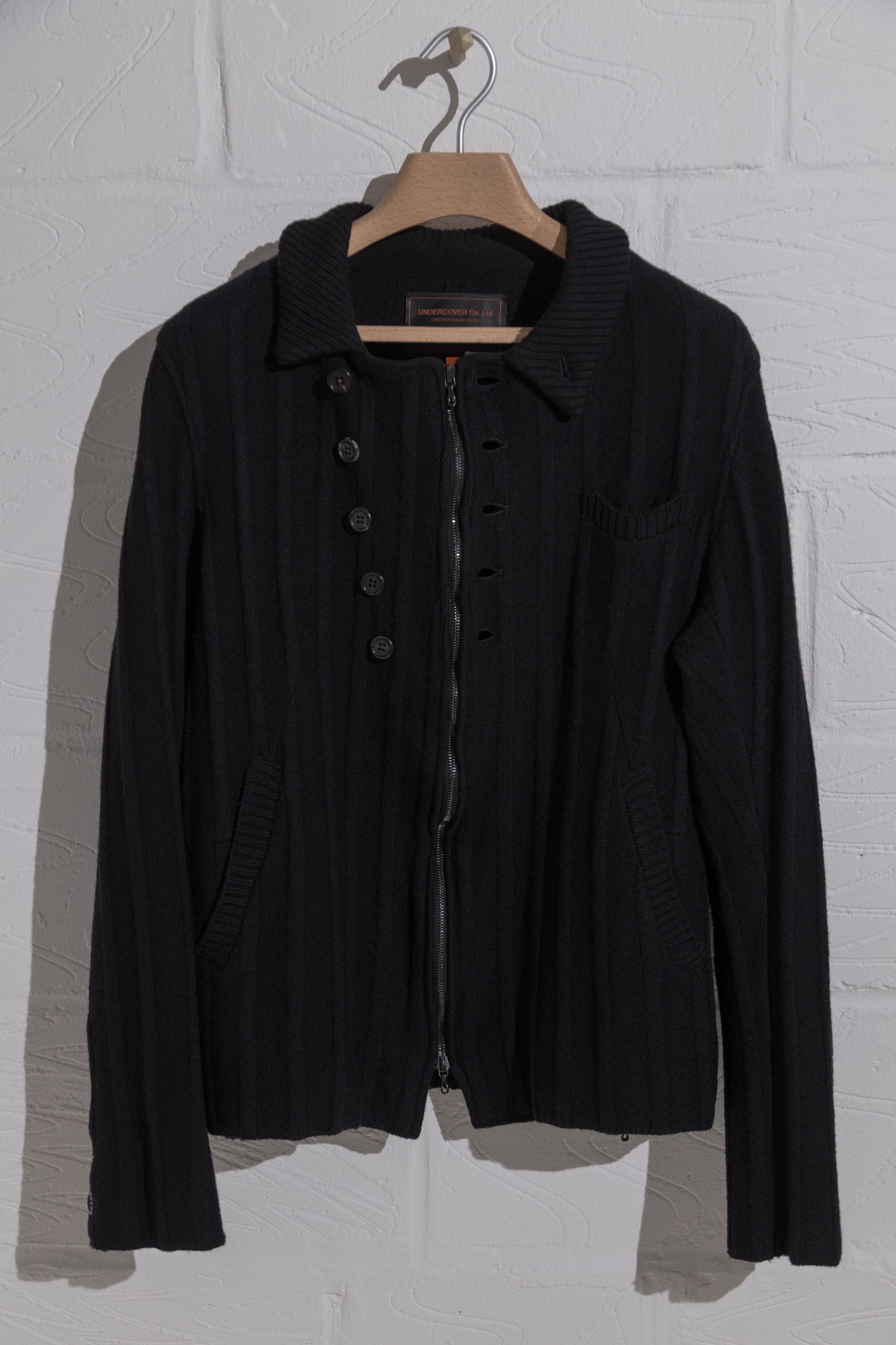 Undercover AW06/07 'But Beautiful V Guru Guru' Knit Wool Jacket, Size 3 Size US L / EU 52-54 / 3 - 4 Thumbnail