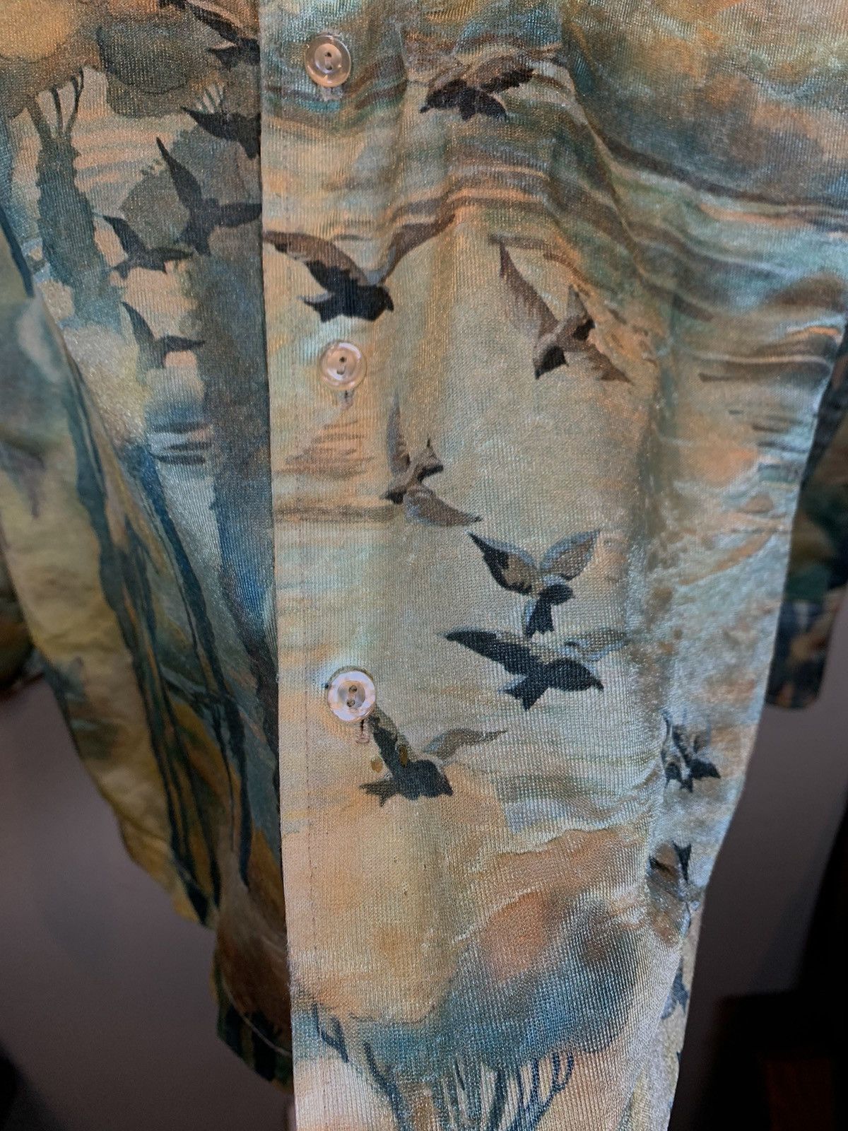 Kennington Ltd. × Vintage *RARE* Vintage 60’s Kennington Art Painting AOP Button Shirt Size US M / EU 48-50 / 2 - 10 Thumbnail