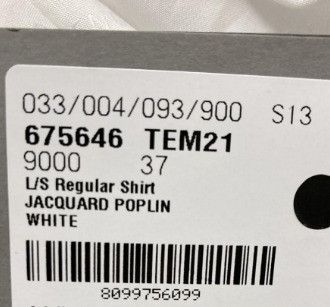 Balenciaga o1la1rc1a1124 Regular Shirt in White Size US XS / EU 42 / 0 - 2 Thumbnail