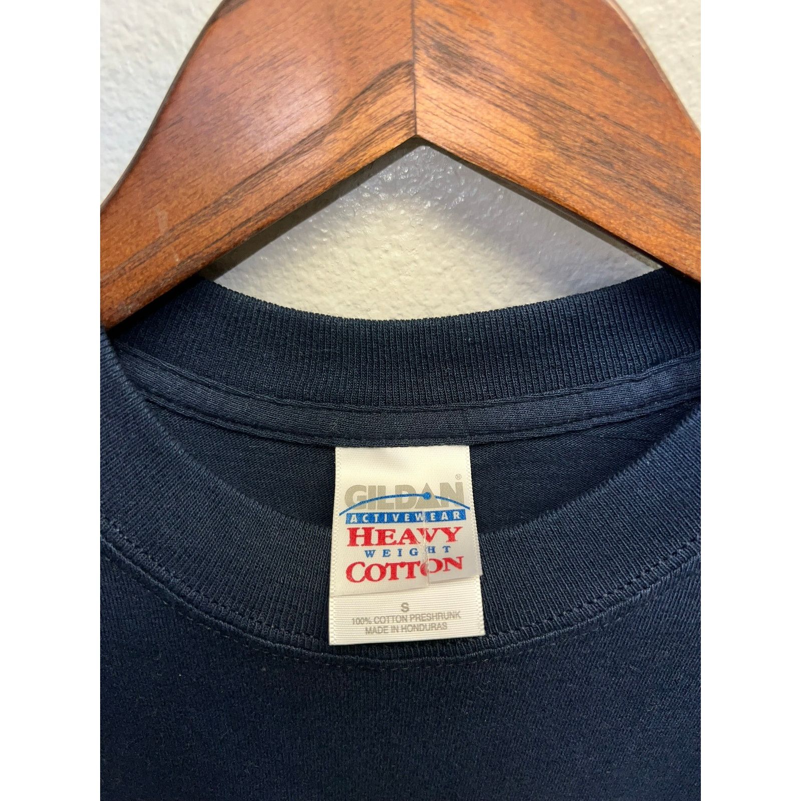 Gildan Y2K Gildan Heavy Weight Cotton Blue Shirt Tee 2000s S Small Size US S / EU 44-46 / 1 - 5 Thumbnail
