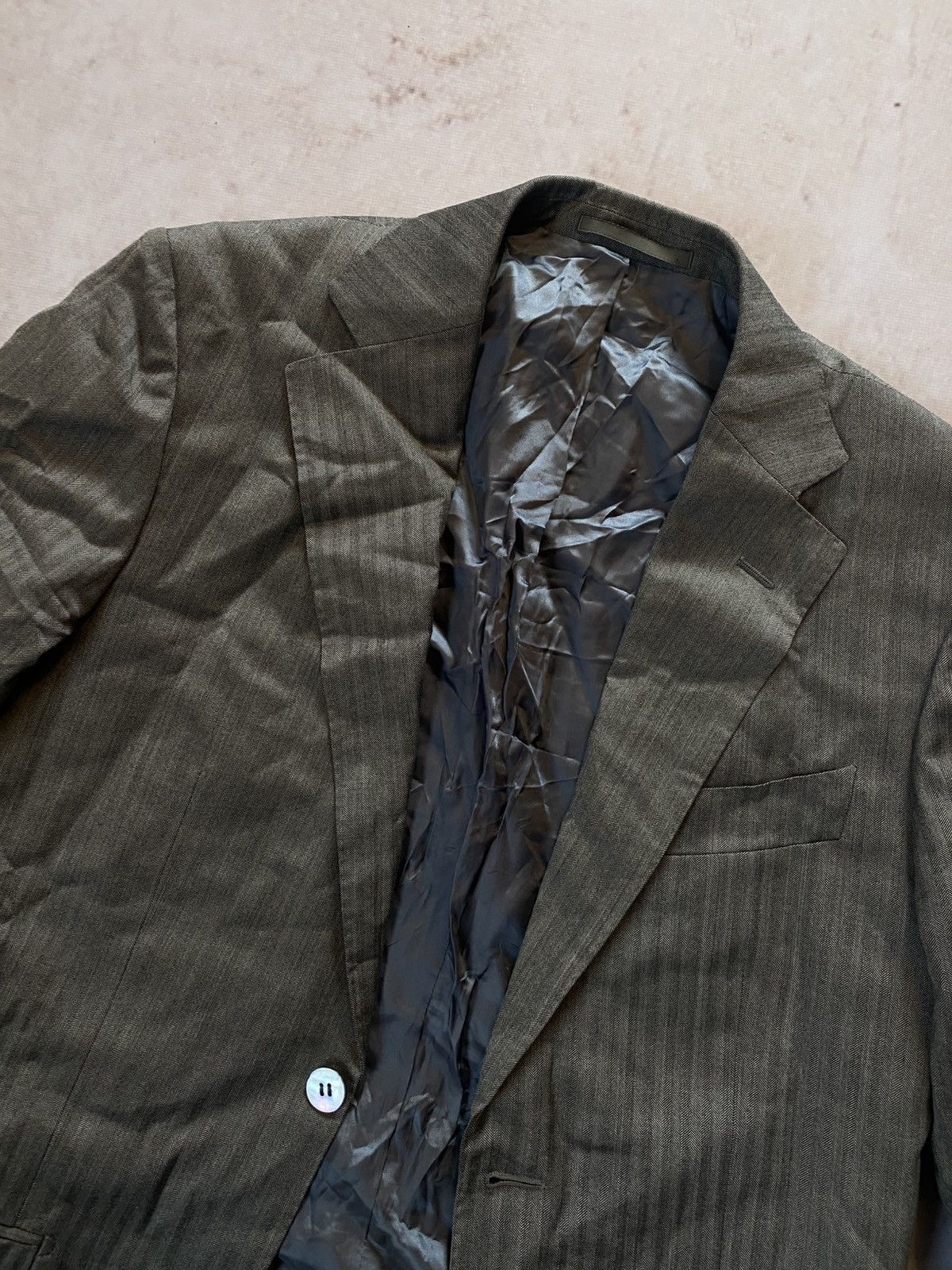 Suitsupply × Vintage Vintage Suitsupply Pure Wool Super 110s Blazer Size 44S - 4 Thumbnail