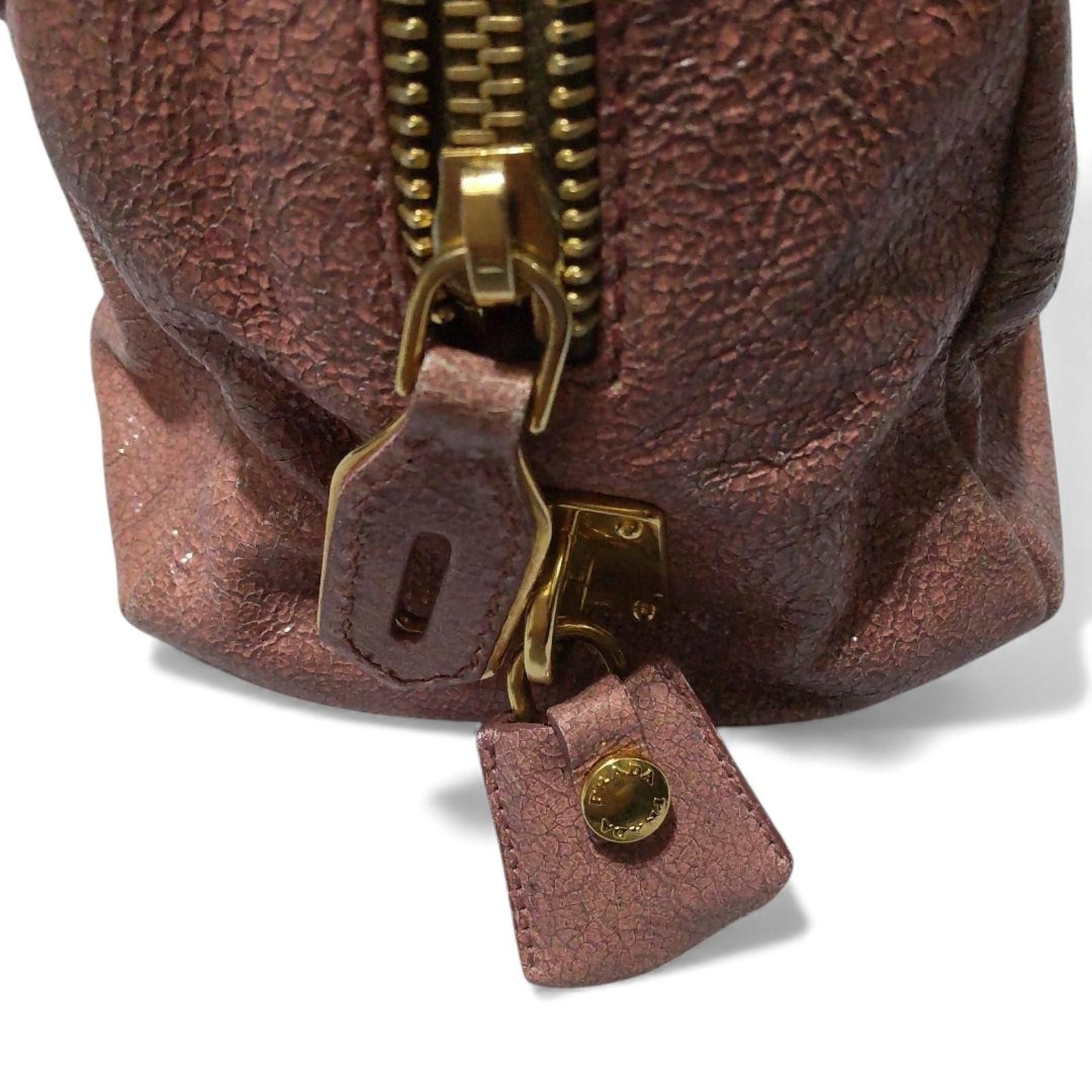 Prada Prada - Pink Leather Handbag Size ONE SIZE - 6 Thumbnail