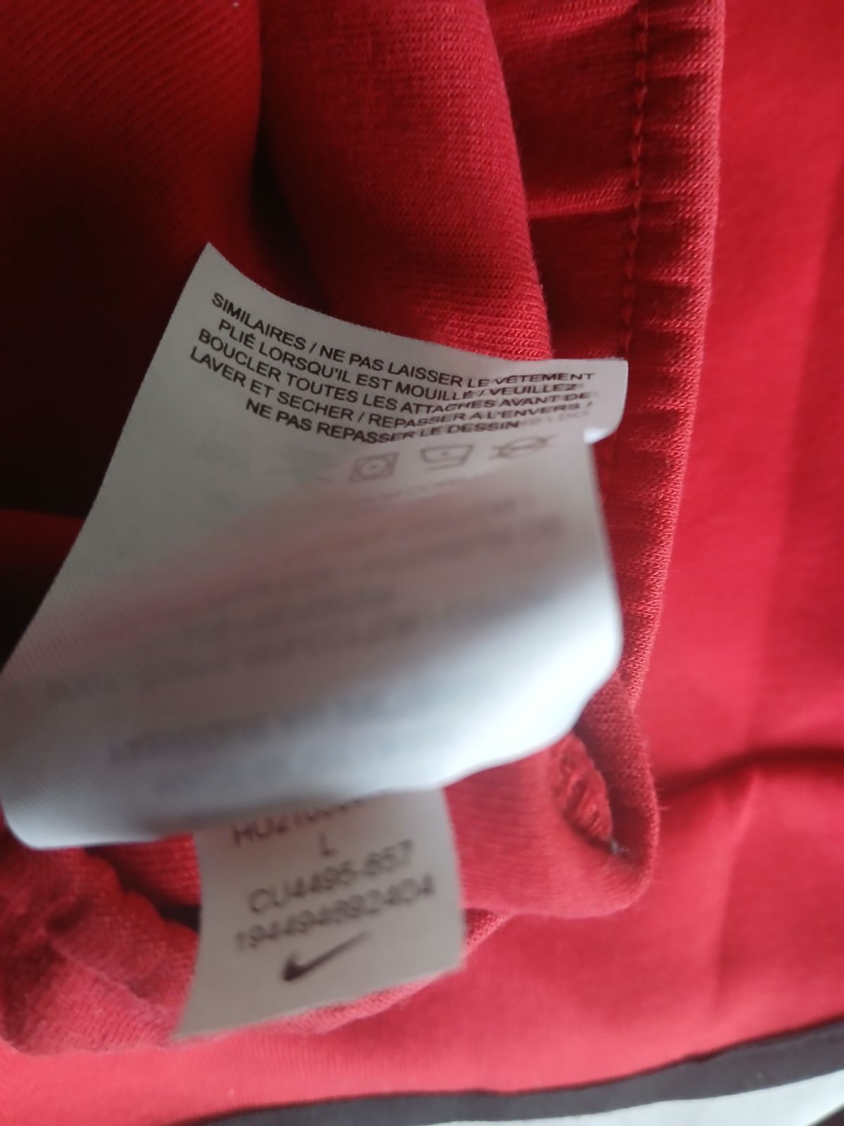 Nike Nike Tech Sportswear University Red Size US L / EU 52-54 / 3 - 5 Thumbnail