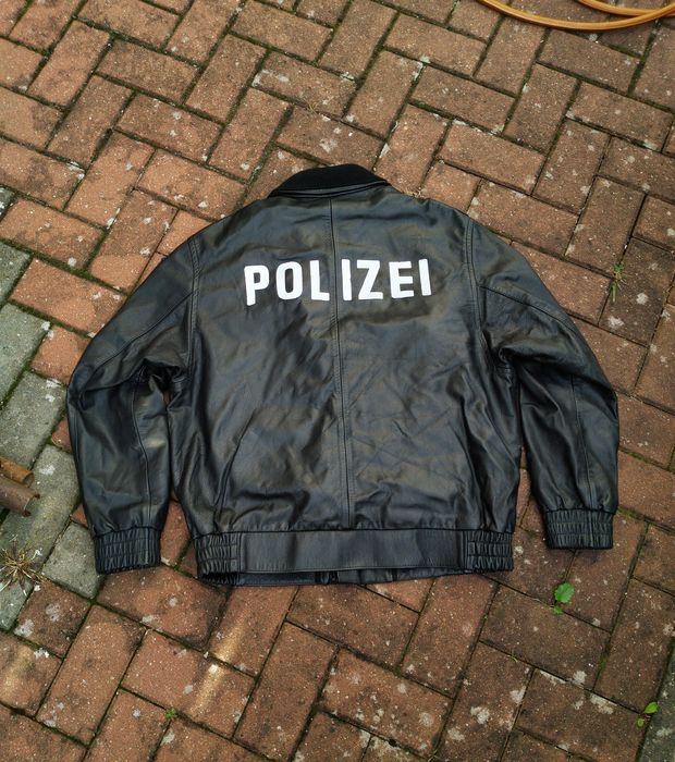 Polizei hot sale bomber jacket