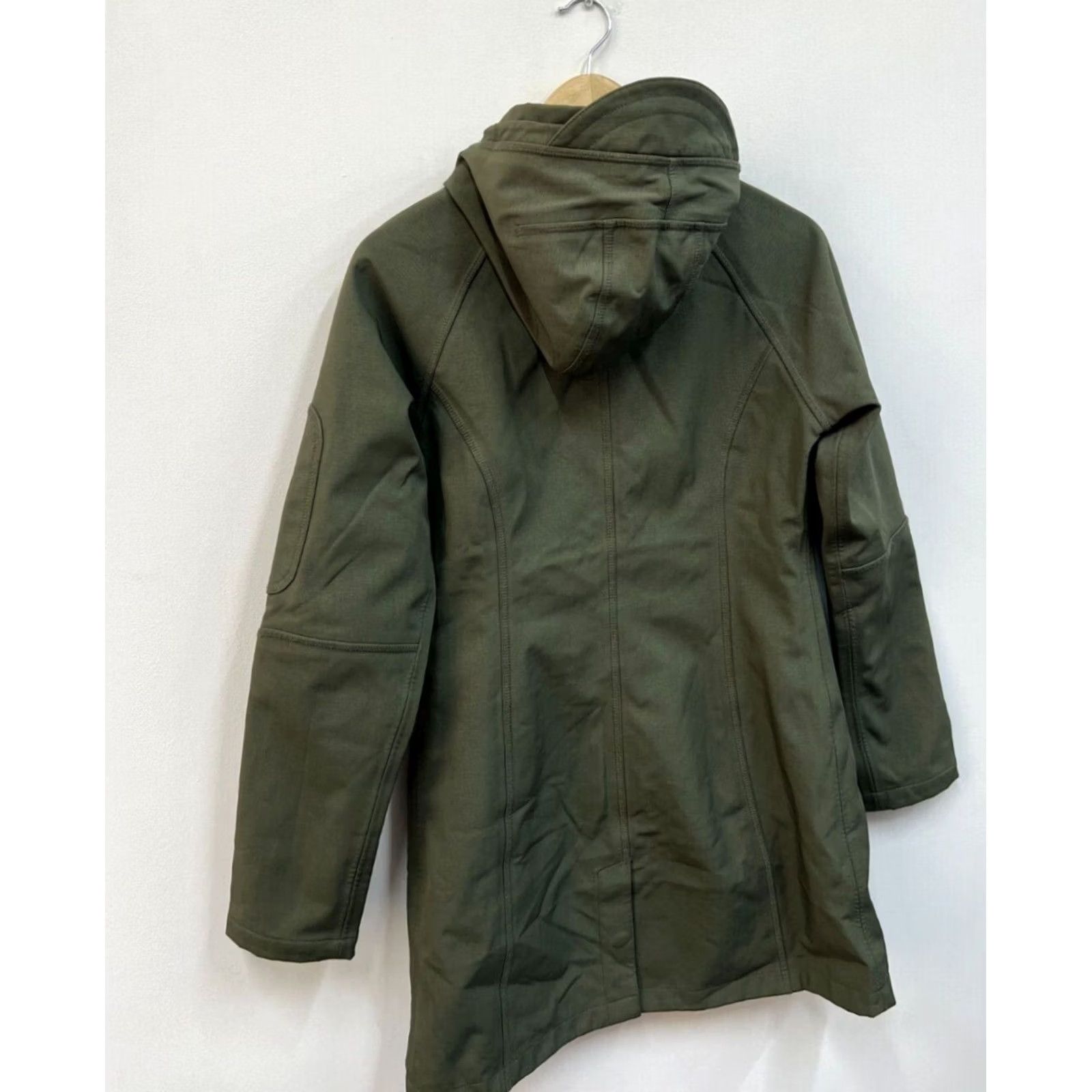 Ilse Jacobsen Ilse Jacobsen Raincoat Jacket Army Green Women's 34 Khaki Coat Raincoat Womens 34 Size XXS / US 00 / IT 34 - 3 Thumbnail