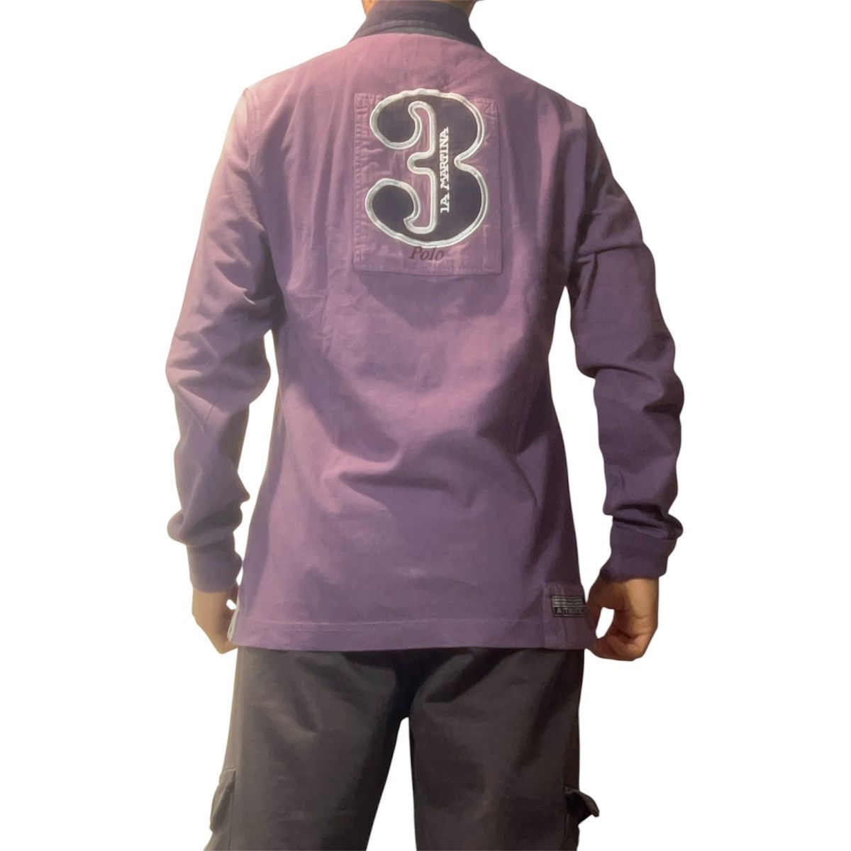 La Martina La Martina Polo Rugby Shirt 2006 Purple Size M Rare Vintage Size US M / EU 48-50 / 2 - 3 Thumbnail