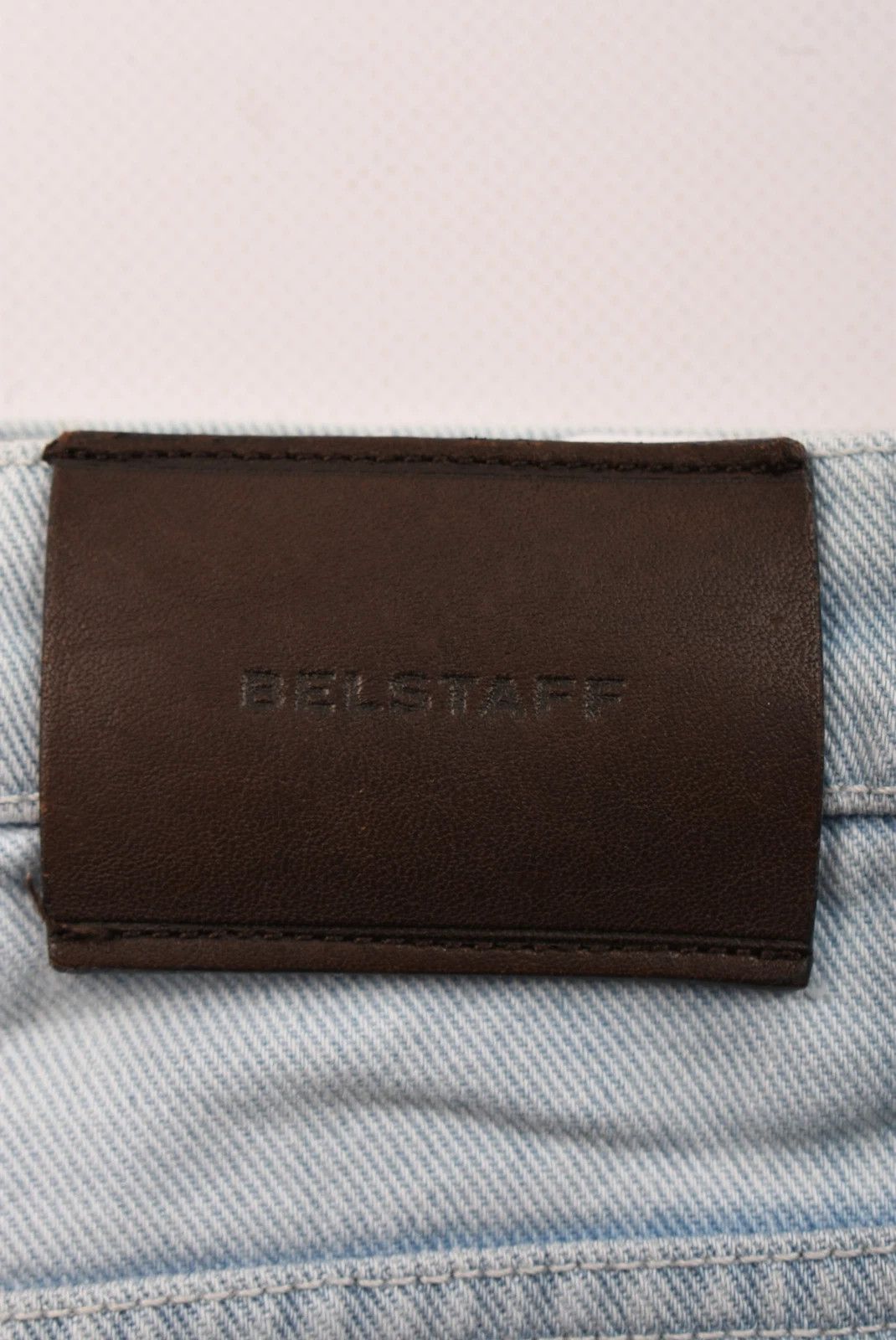 Belstaff Belstaff Straight Leg Biker Jeans Light Blue Denim W31 L32 Size US 31 - 5 Thumbnail